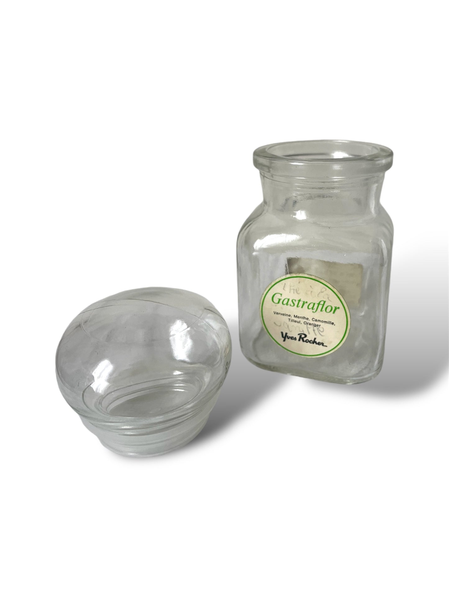 Bocal apothicaire transparent Yves Rocher
