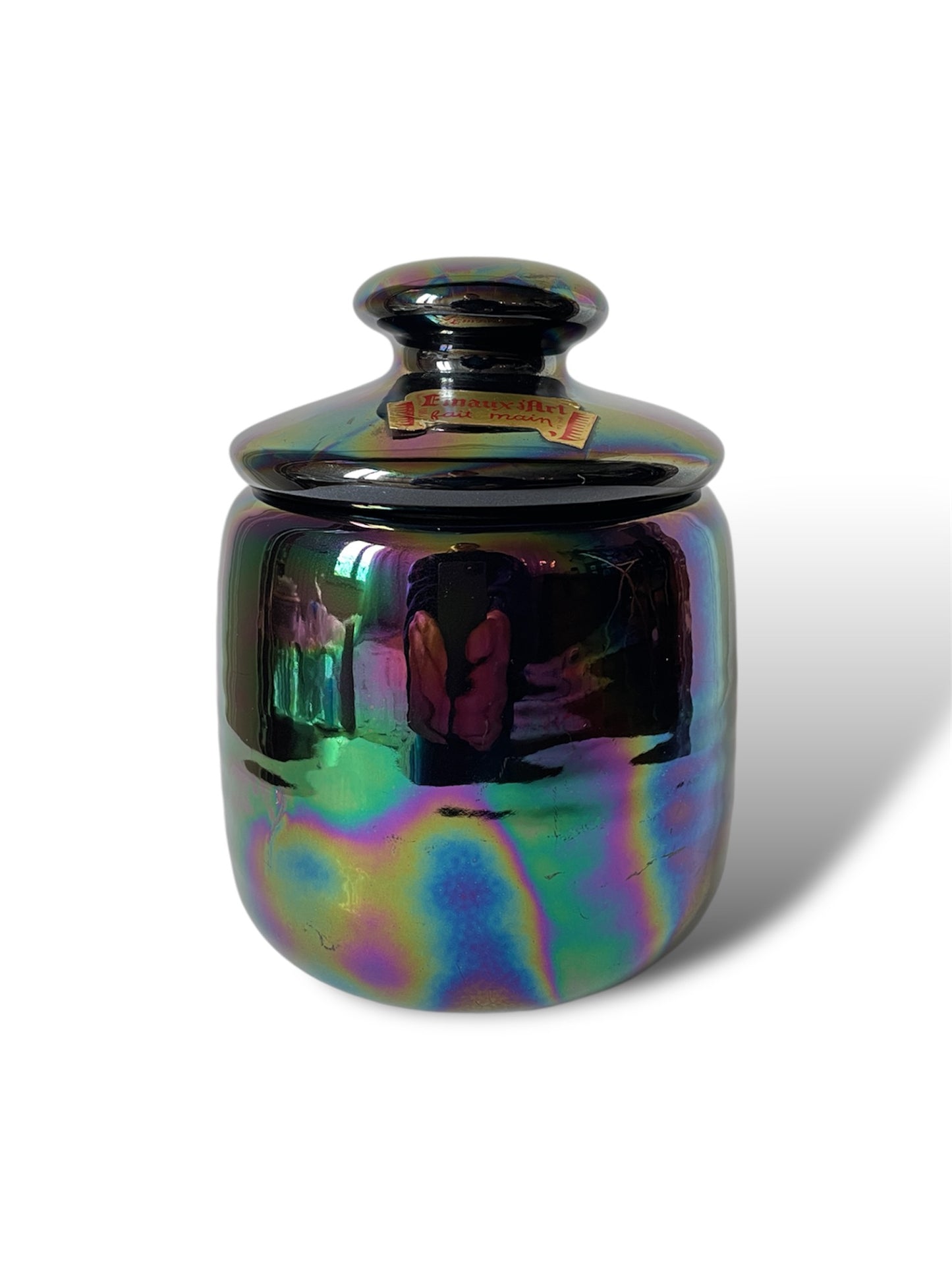 Pot à tabac Emaux d'Art
