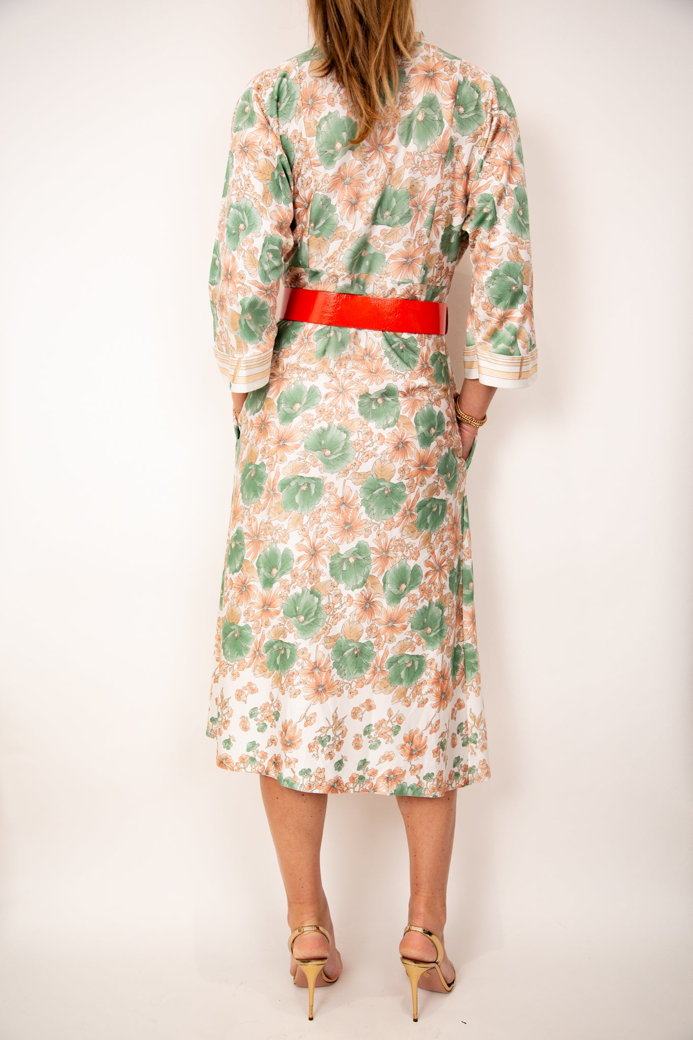 Robe de chambre florale 40