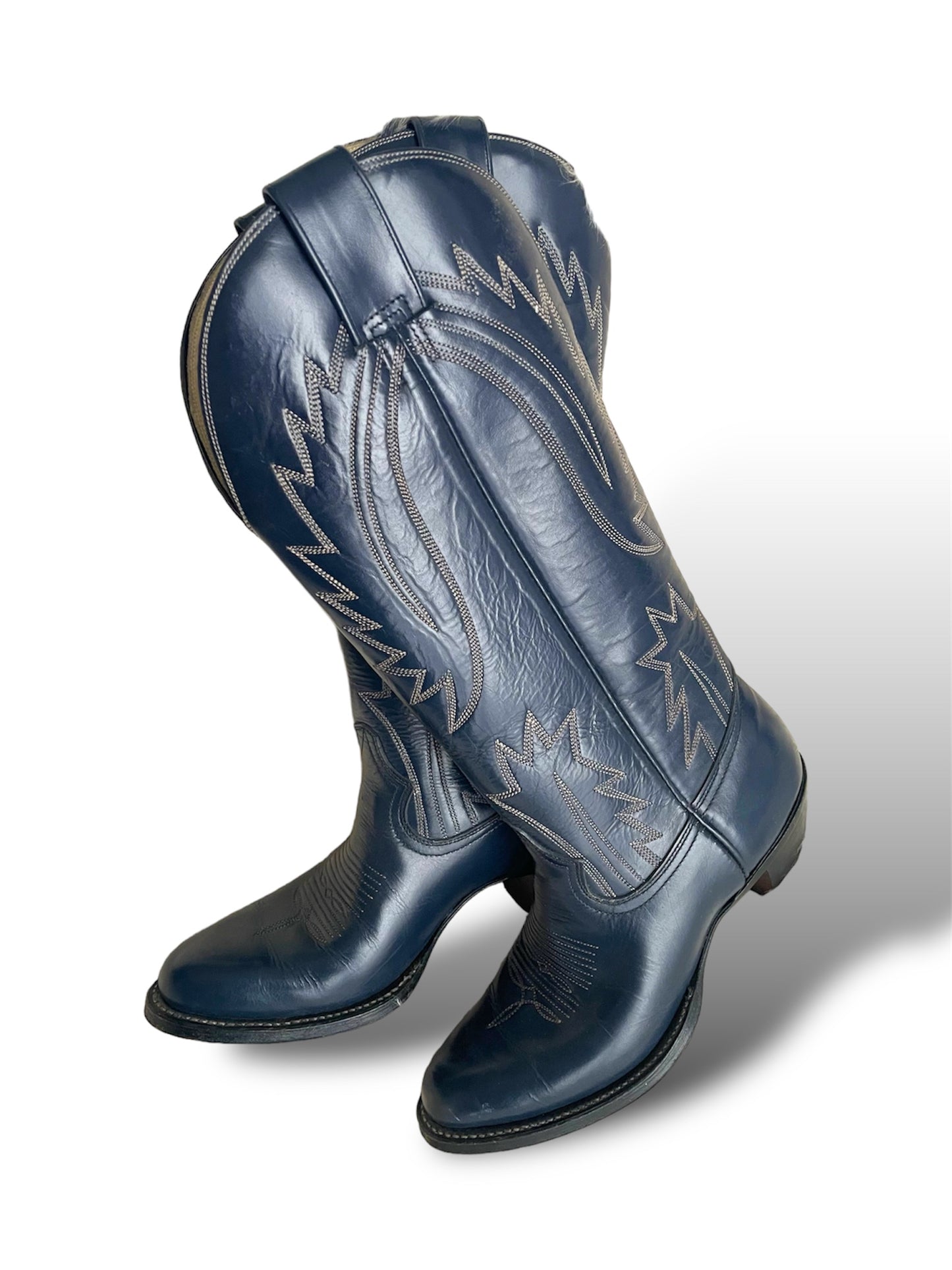 Santiags Montana bleu foncé 37,5