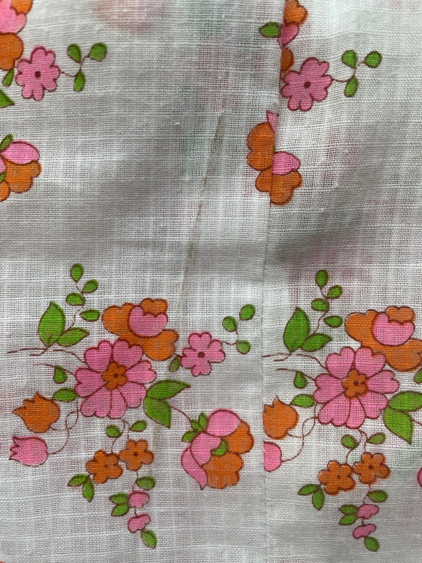 Robe de nuit blanche à fleurs 40