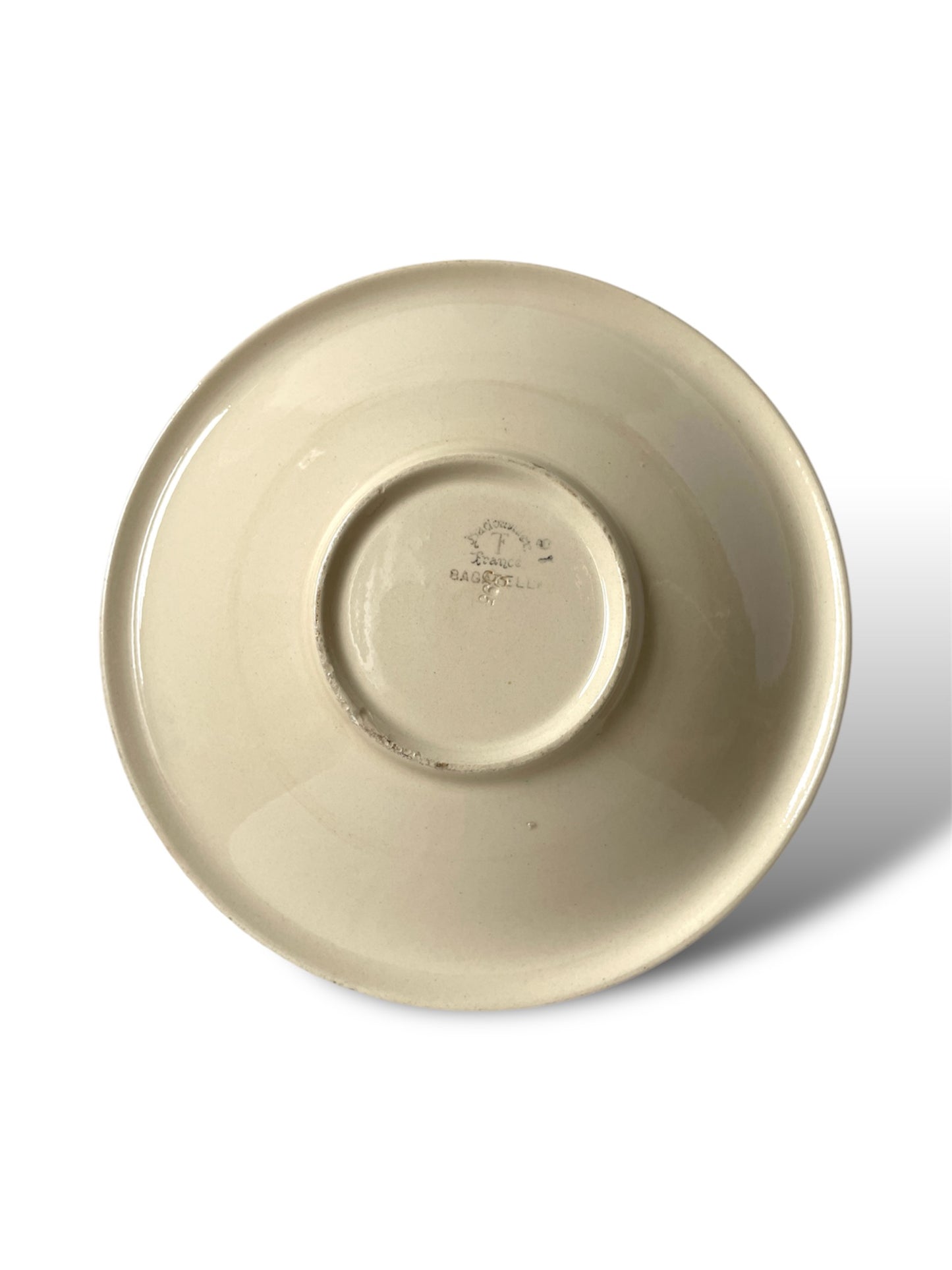 Plat en faïence Bagatelle