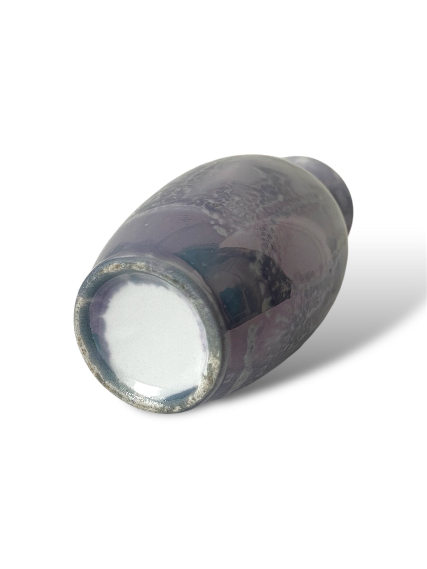 Soliflore marbré bleu irisé
