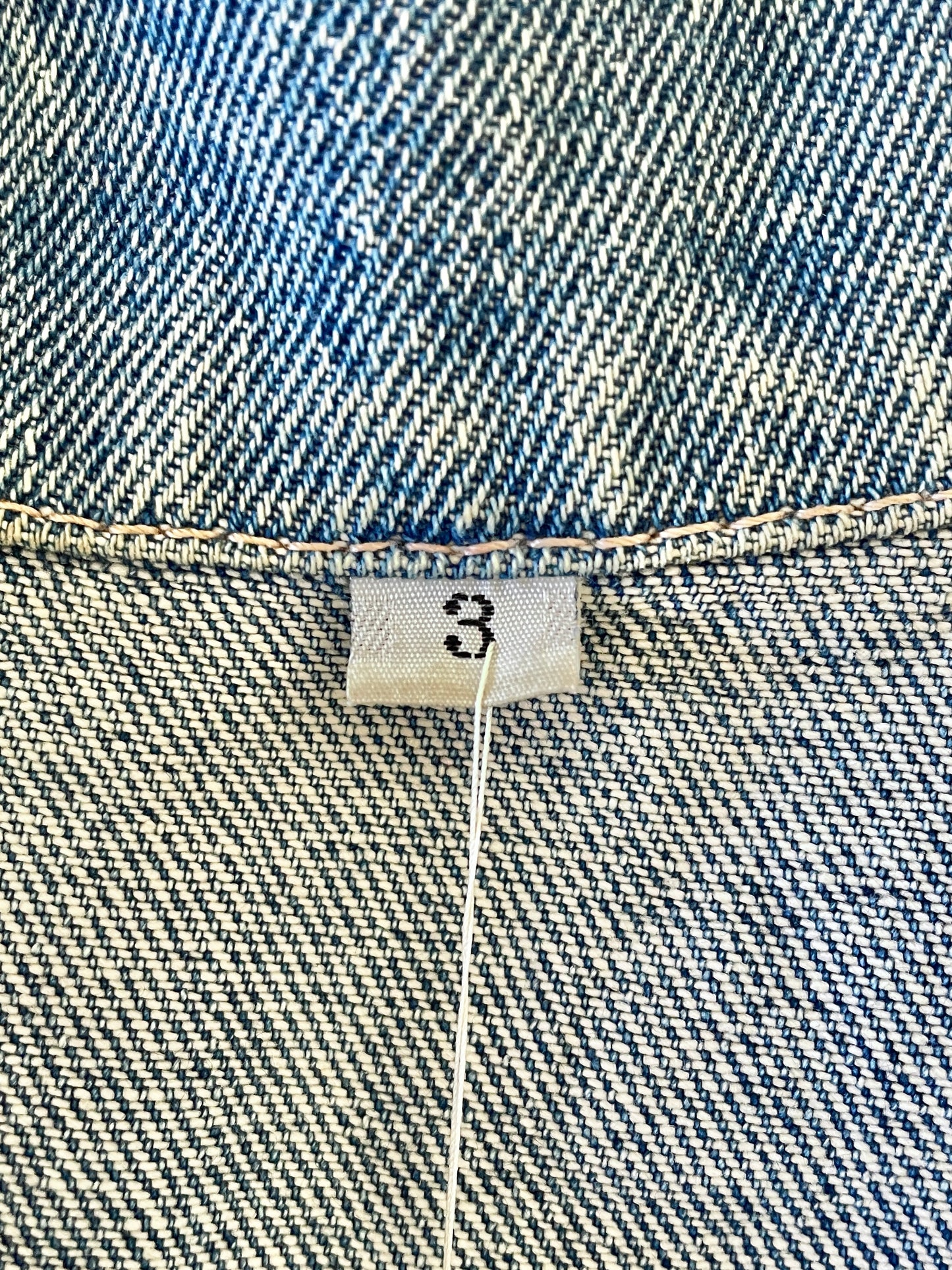Veste en jean sans manches Goldie Utility 40