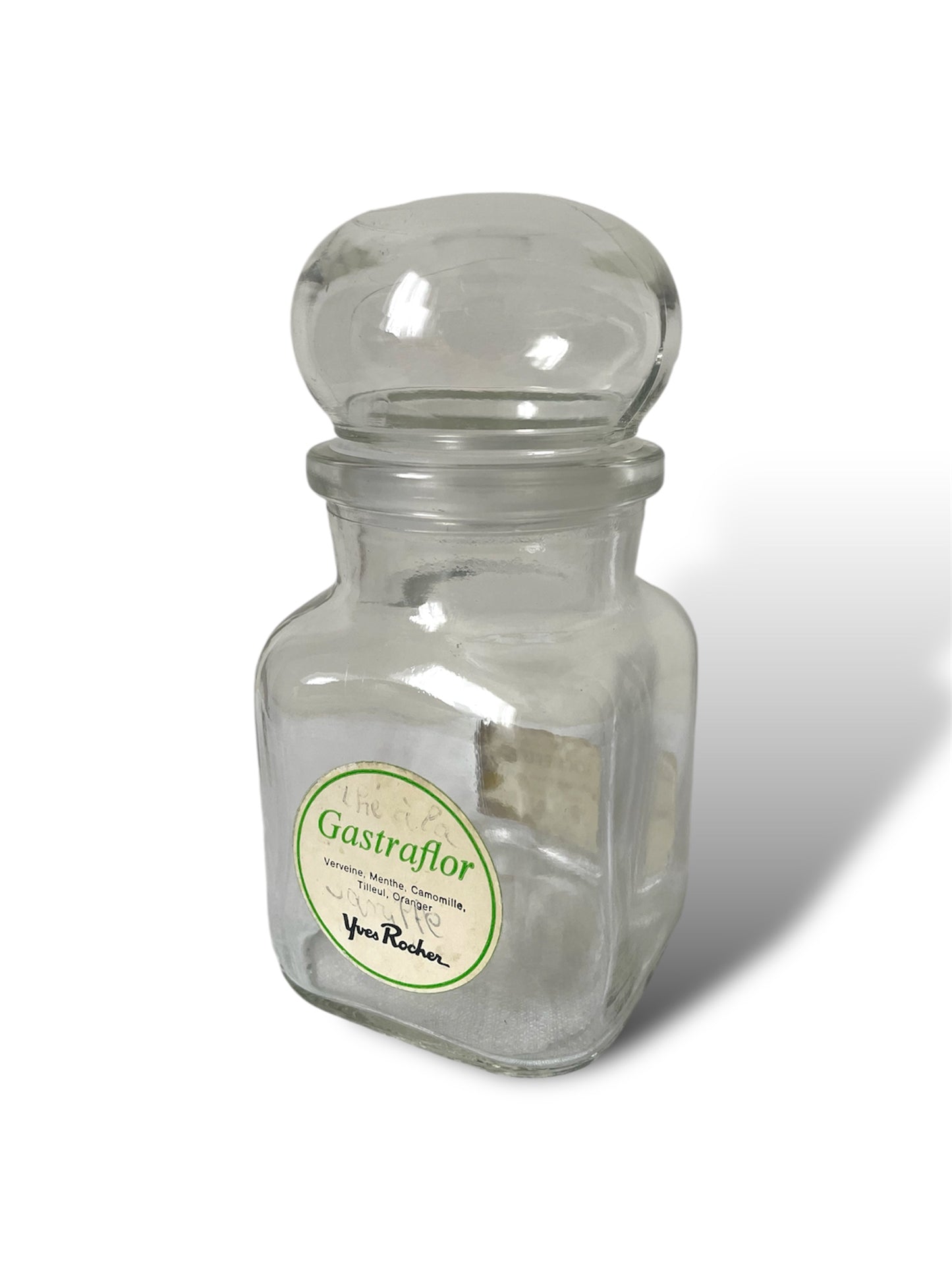 Bocal apothicaire transparent Yves Rocher