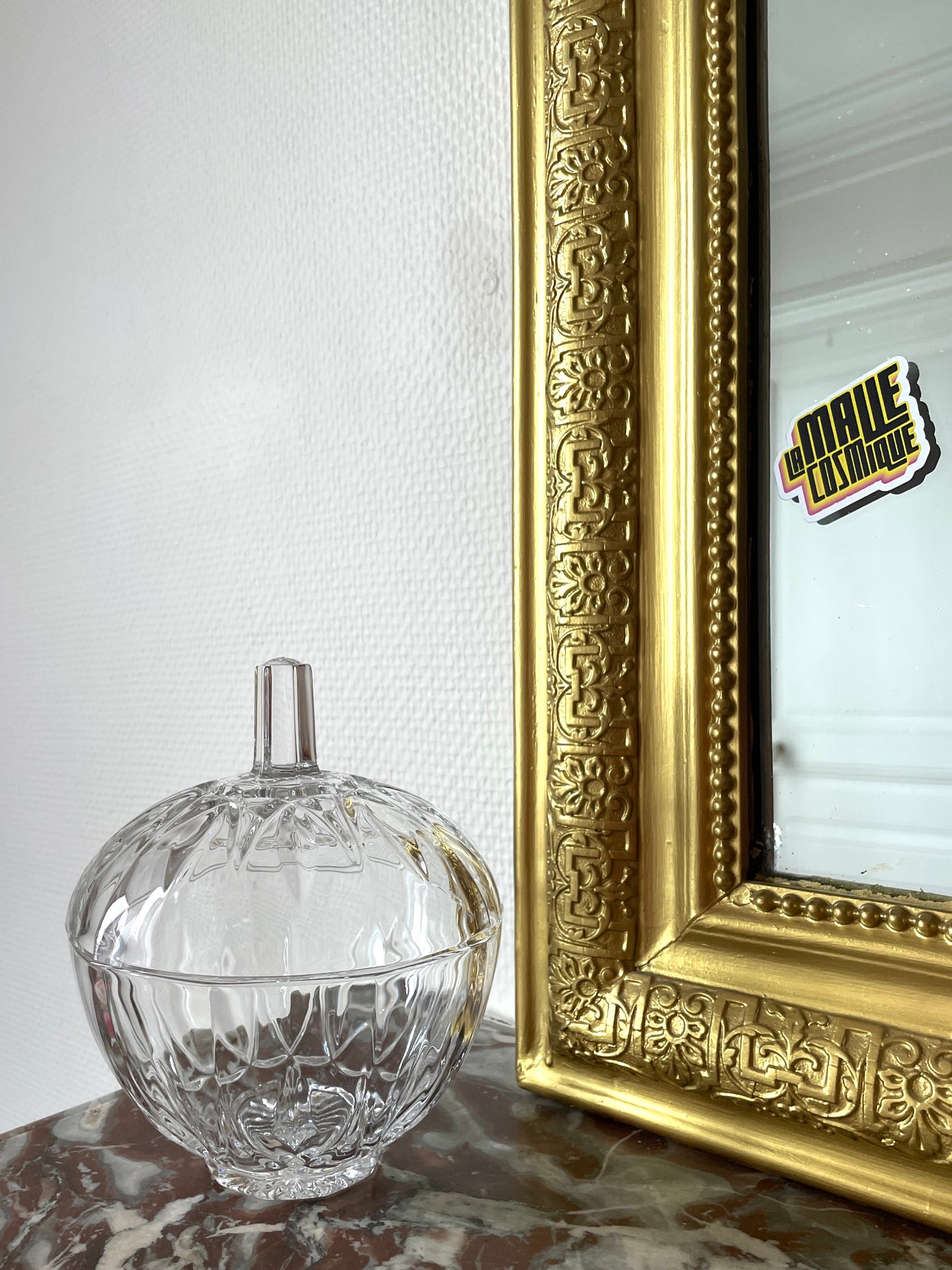 Bonbonnière en cristal