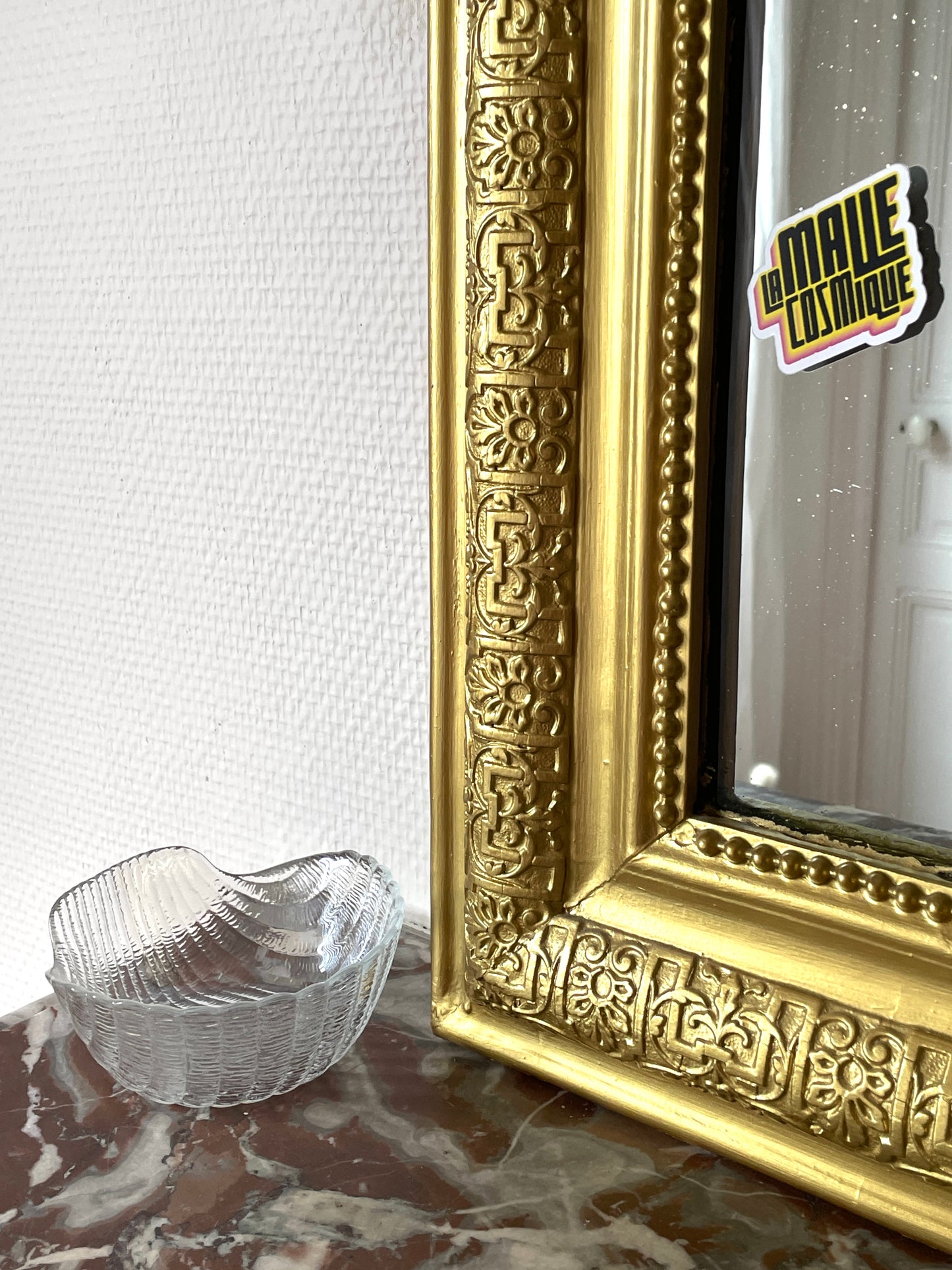 Coupelle coquillage en verre