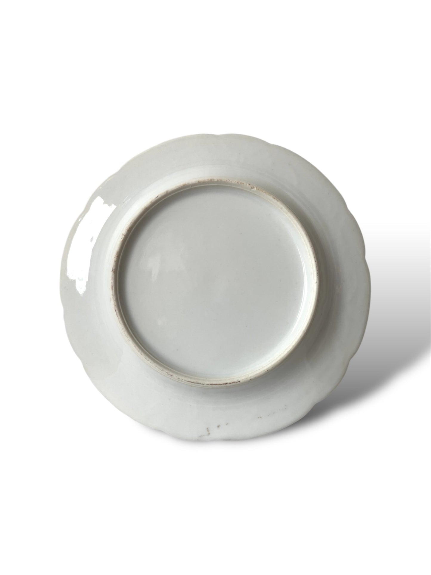 Assiette en porcelaine fleurie