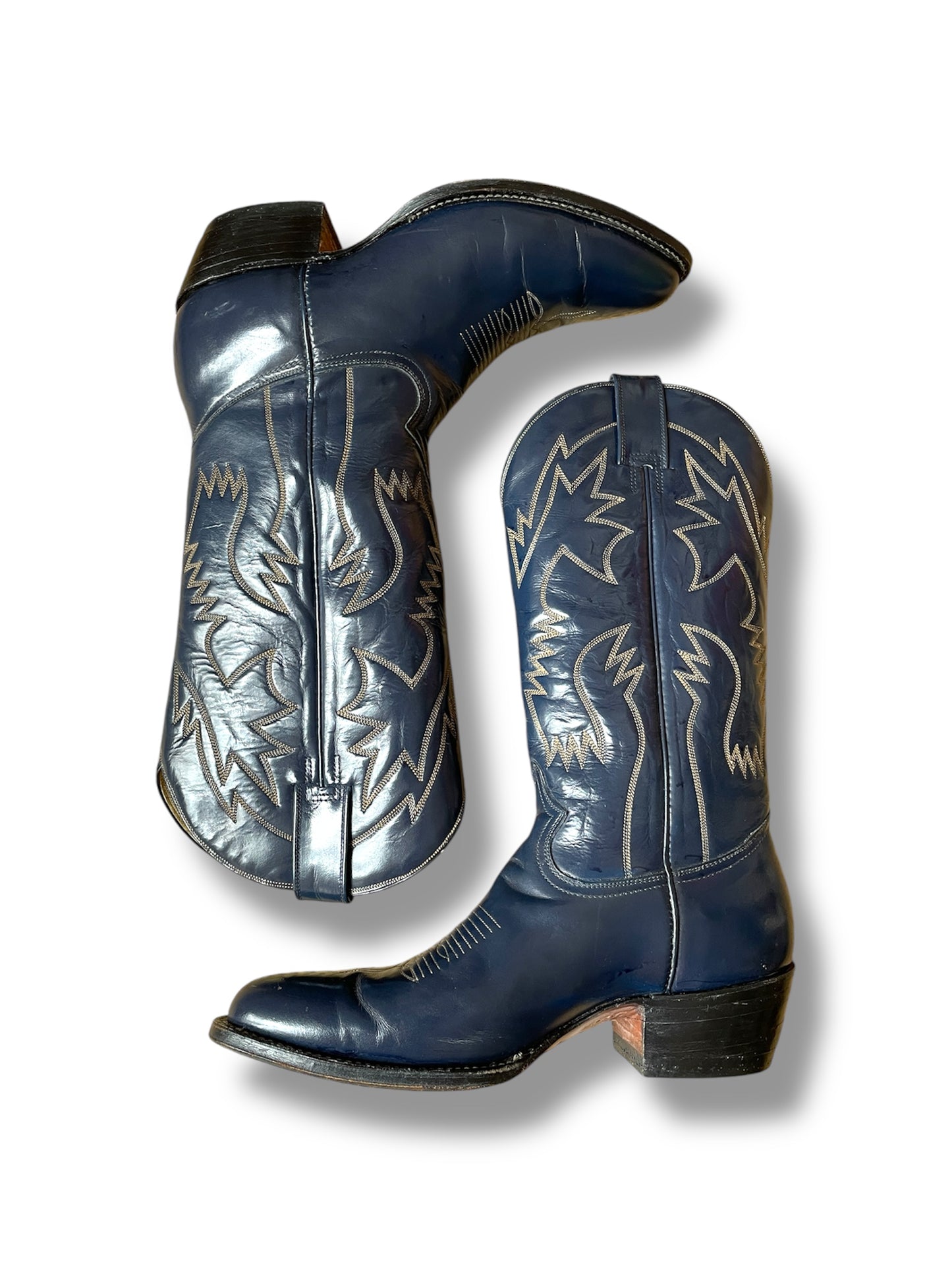 Santiags Montana bleu foncé 44,5