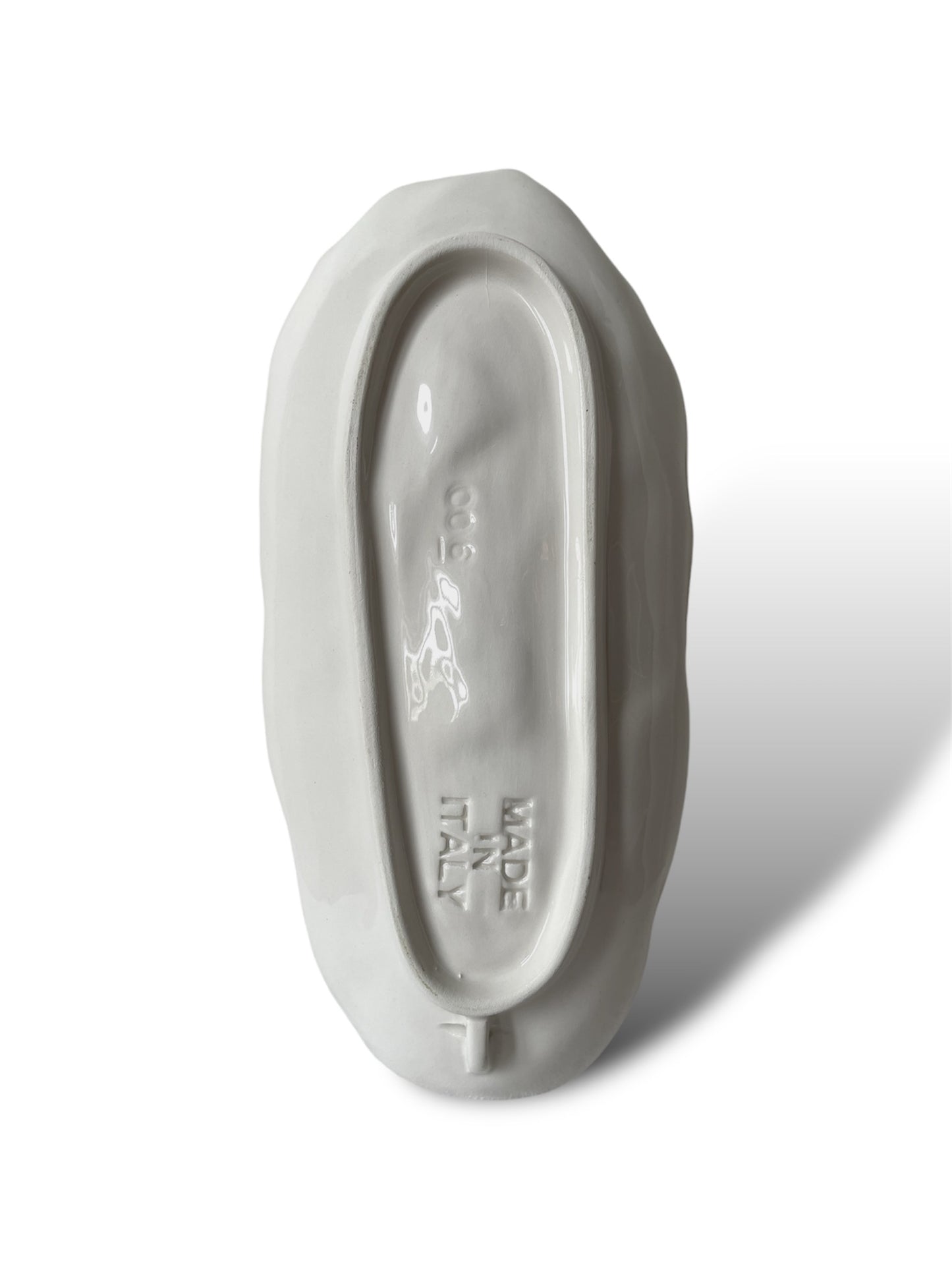 Coupelle allongée avec citrons en relief