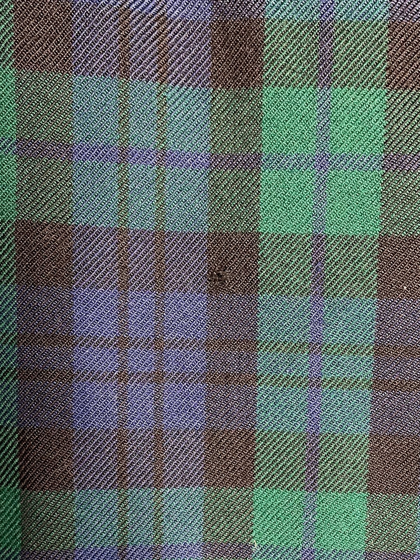 Combinaison tartan en laine 38