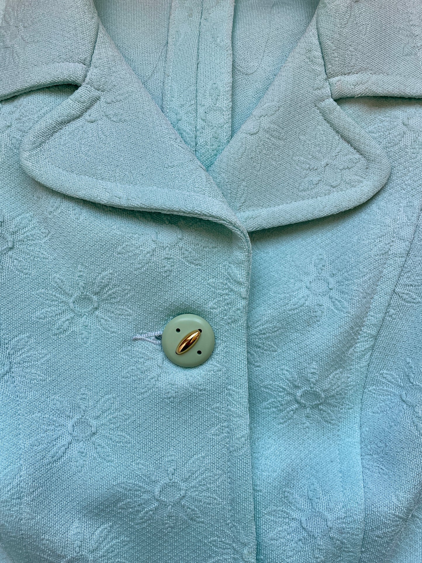 Manteau texturé vert menthe Diolen Loft 38