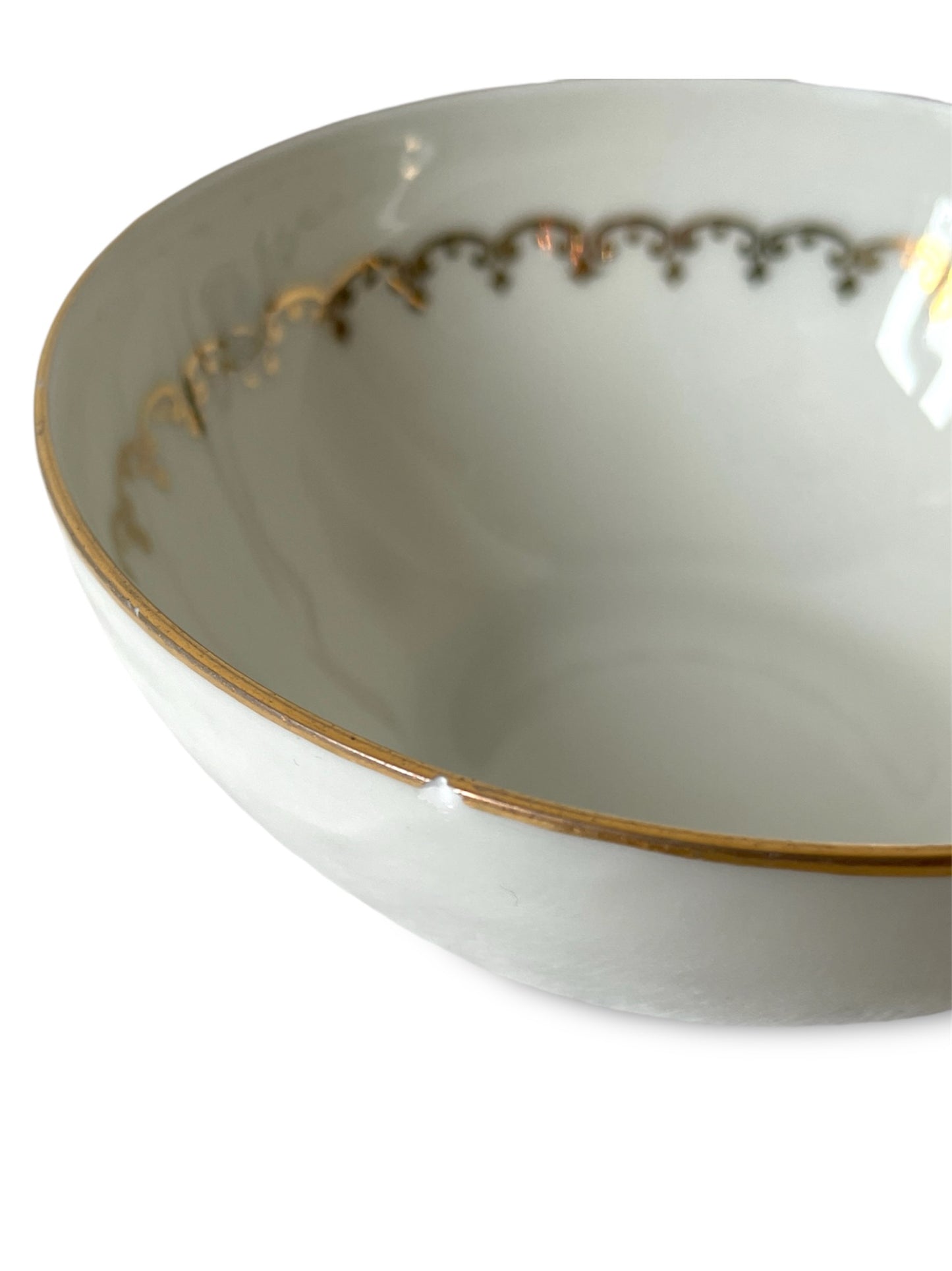 Tasse et soucoupe en porcelaine de Limoges