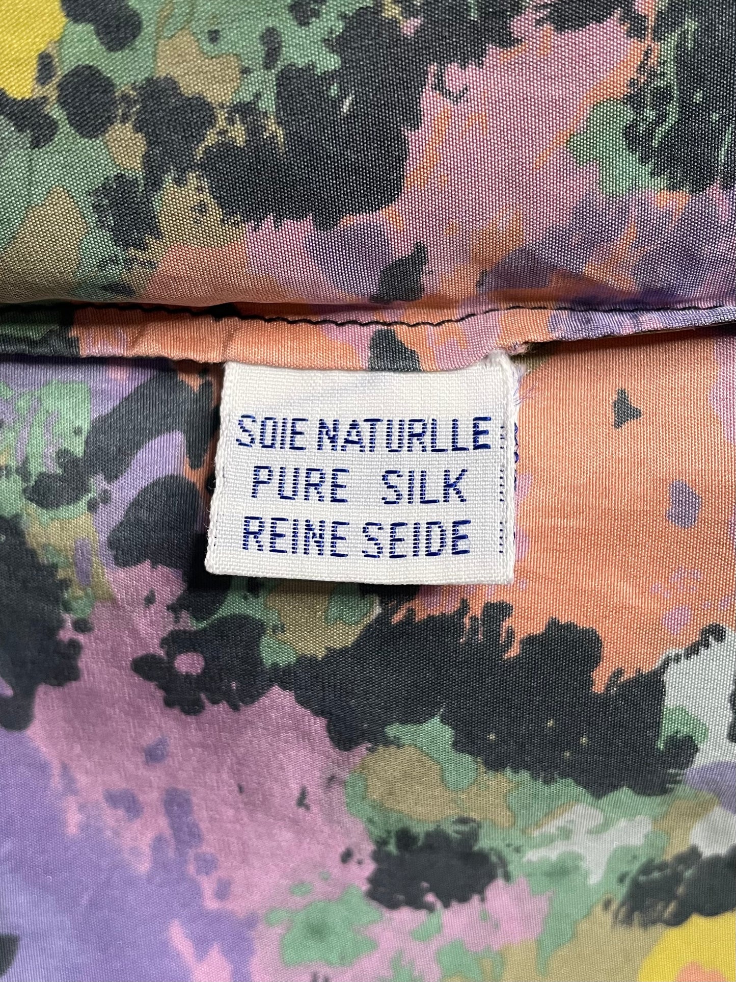 Débardeur en soie fleuri 46