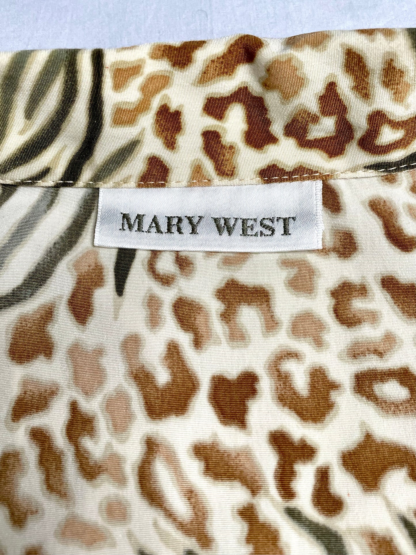Chemisier savane Mary West 38