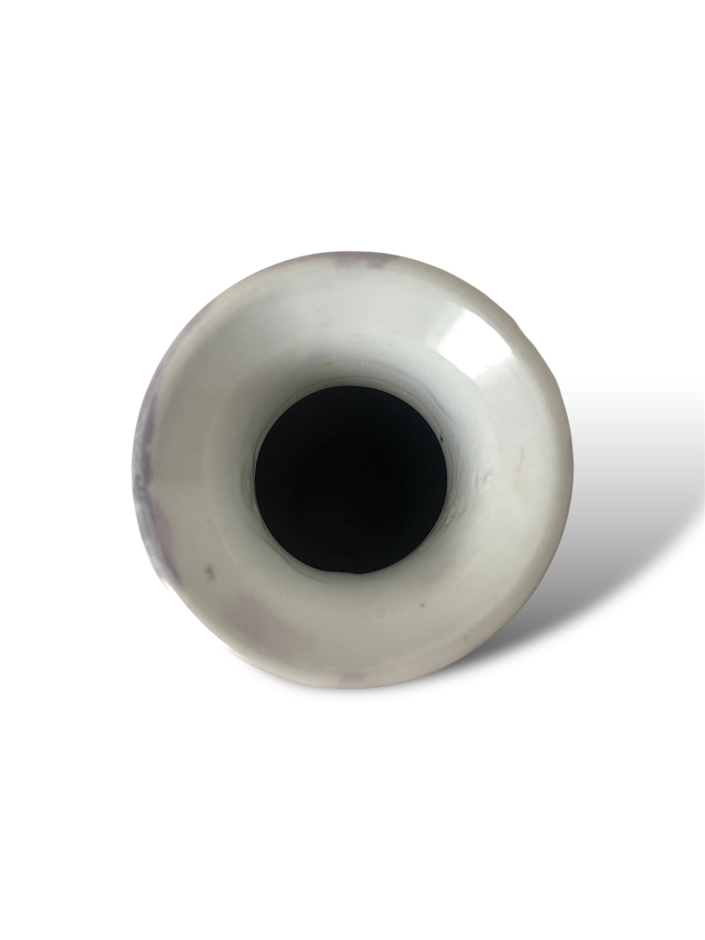 Soliflore marbré bleu irisé