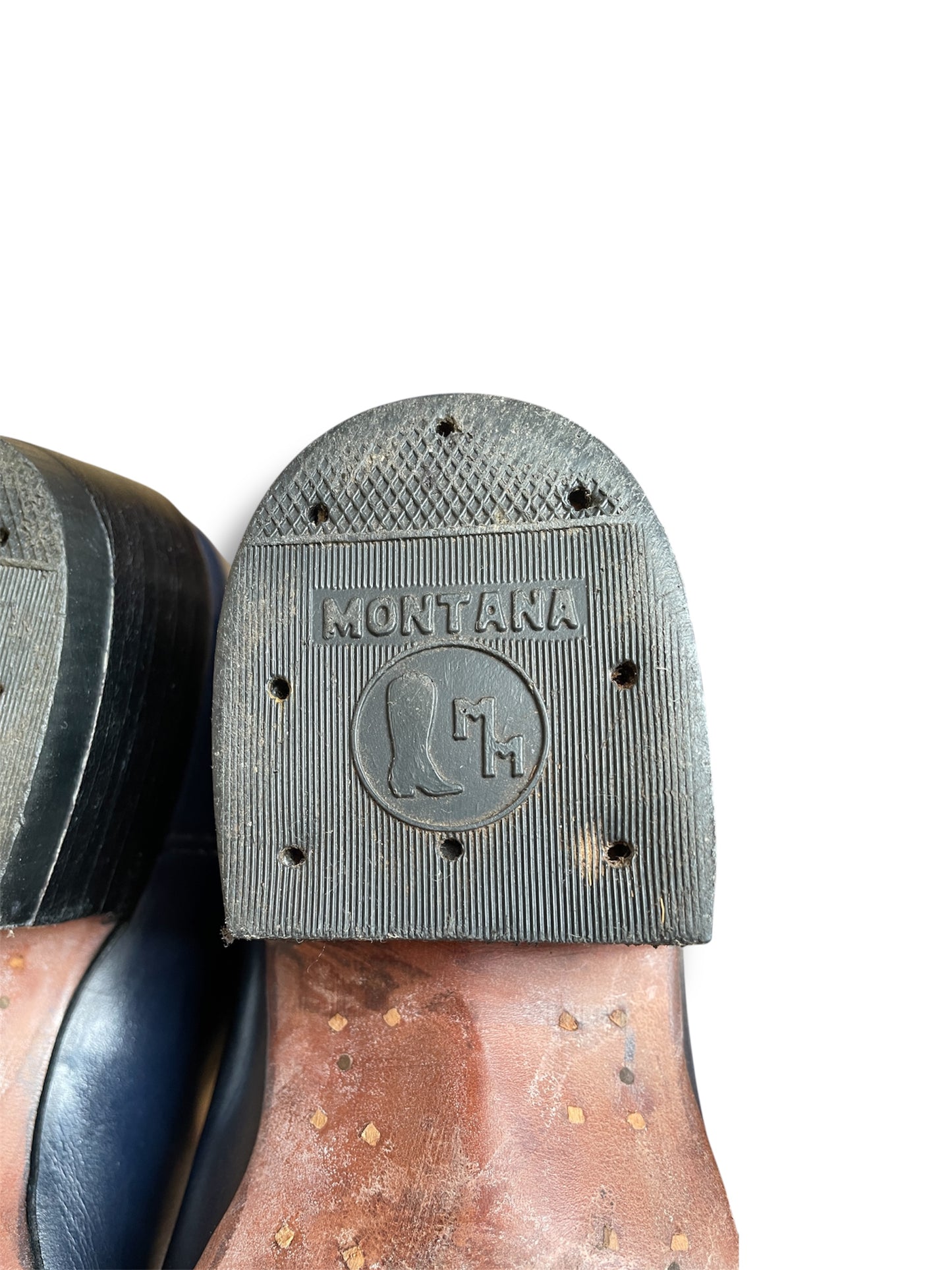 Santiags Montana bleu foncé 44,5