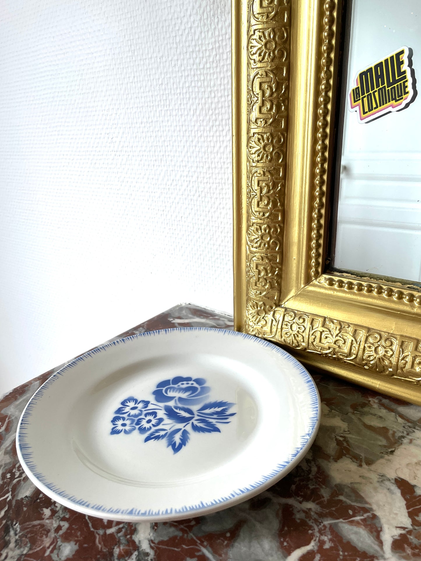 Assiette Simone de Digoin Sarreguemines