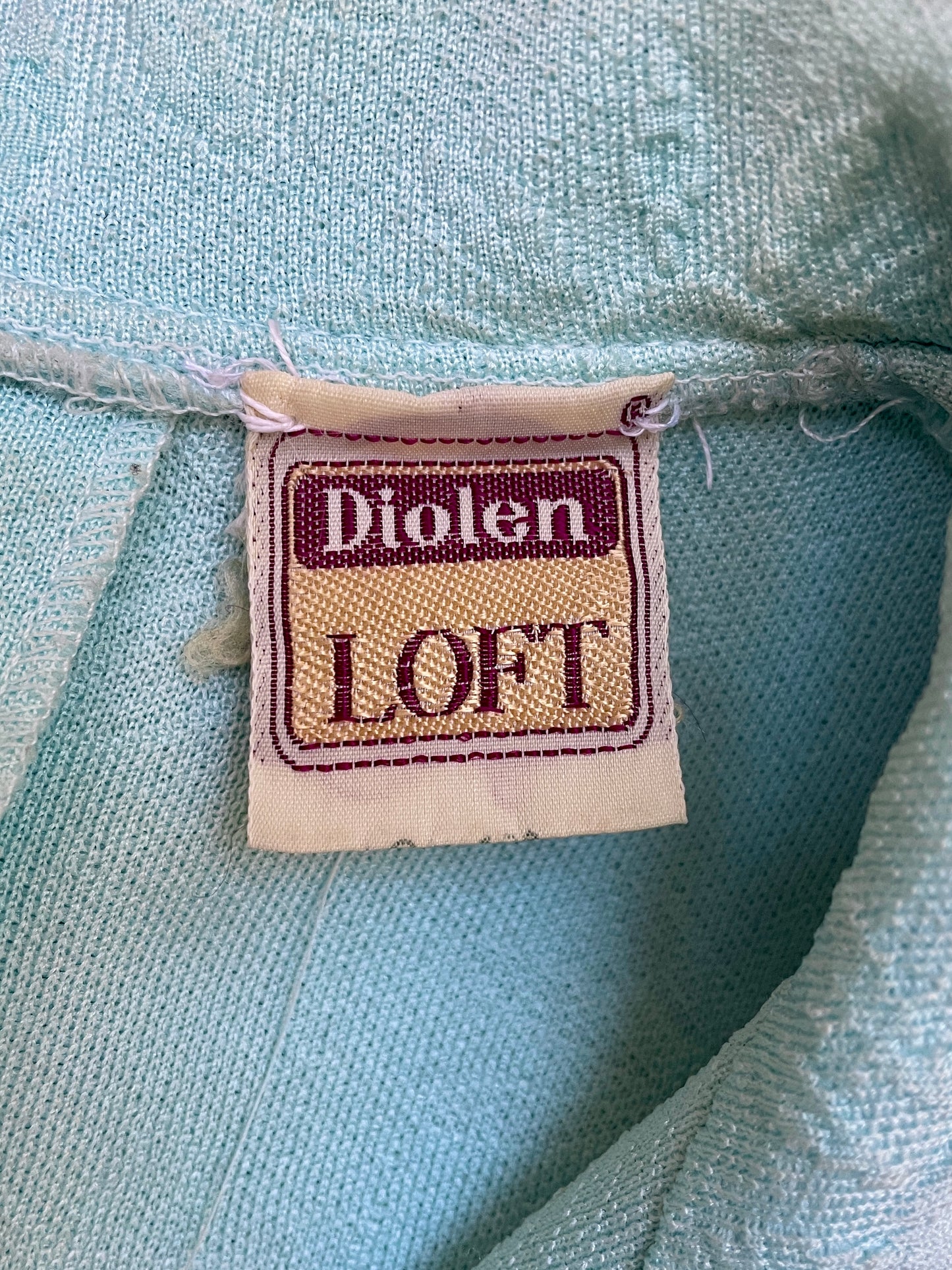 Manteau texturé vert menthe Diolen Loft 38