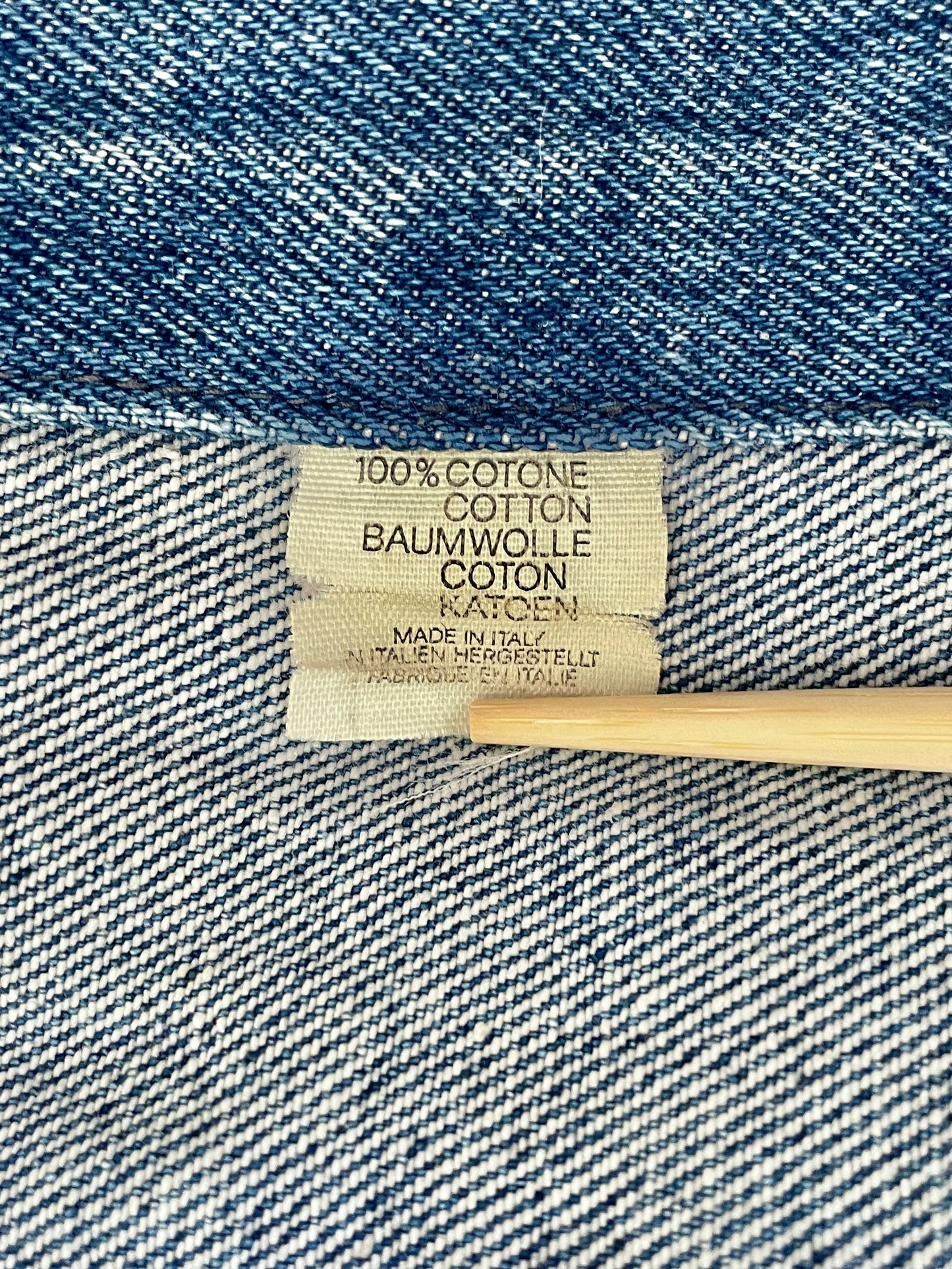 Veste en jean sans manches Goldie Utility 40