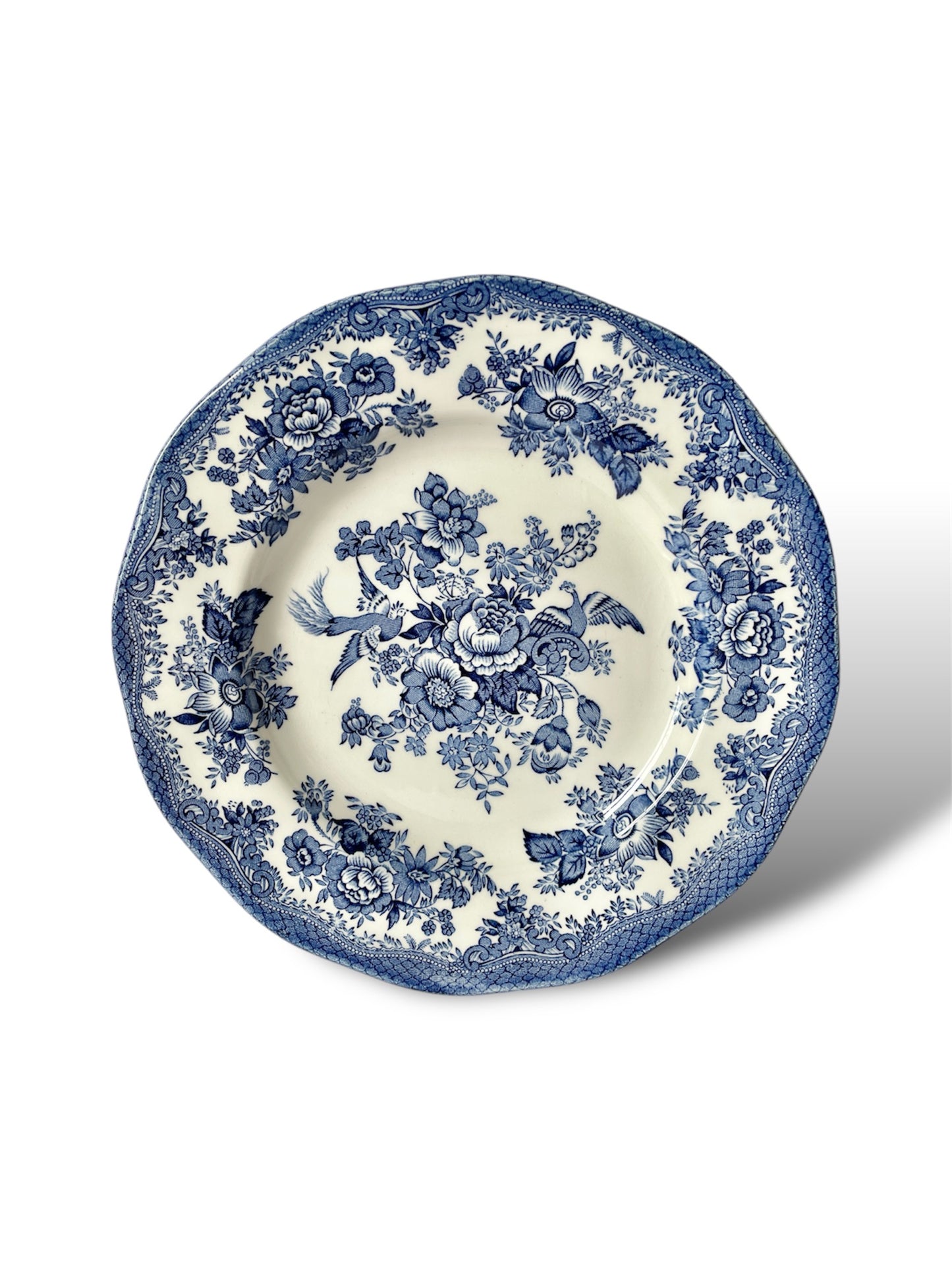 Assiette faïence anglaise
