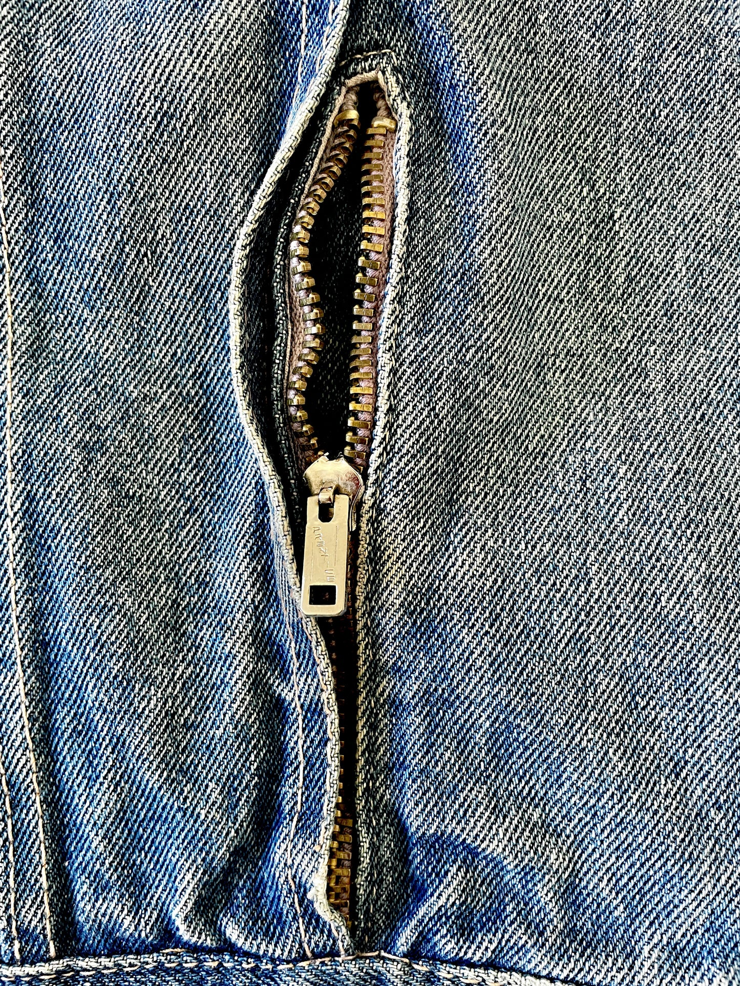 Veste en jean sans manches Goldie Utility 40