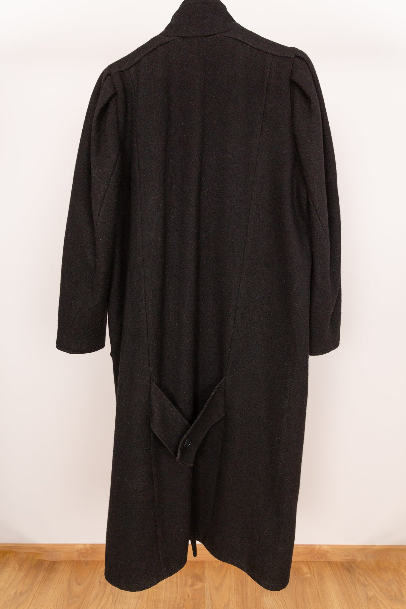 Manteau en laine noir 40