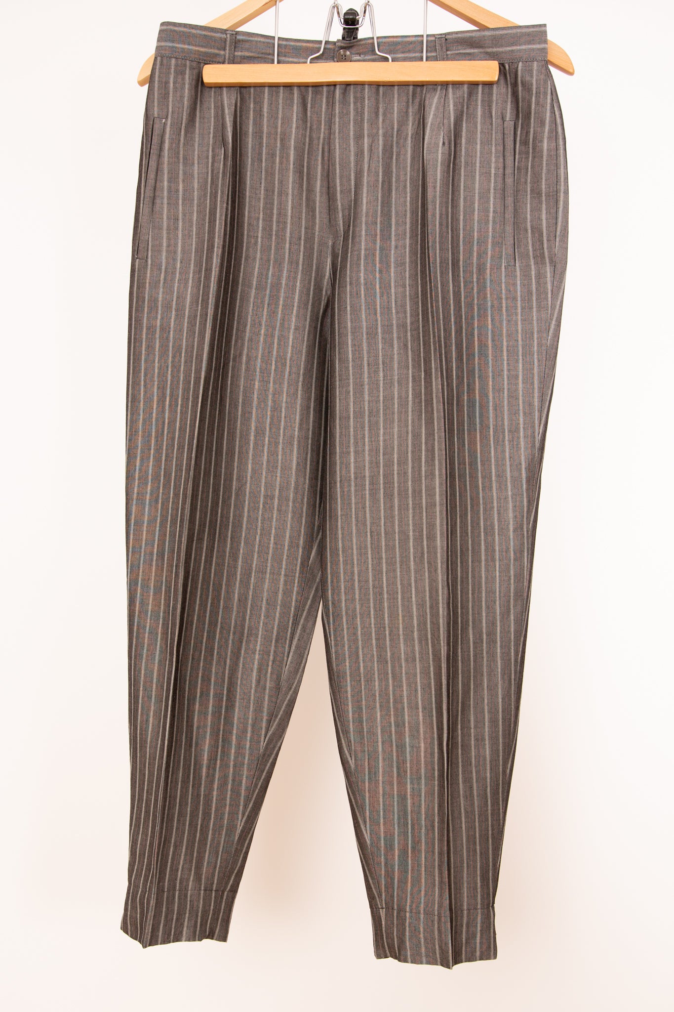 Pantalon à pinces gris 40