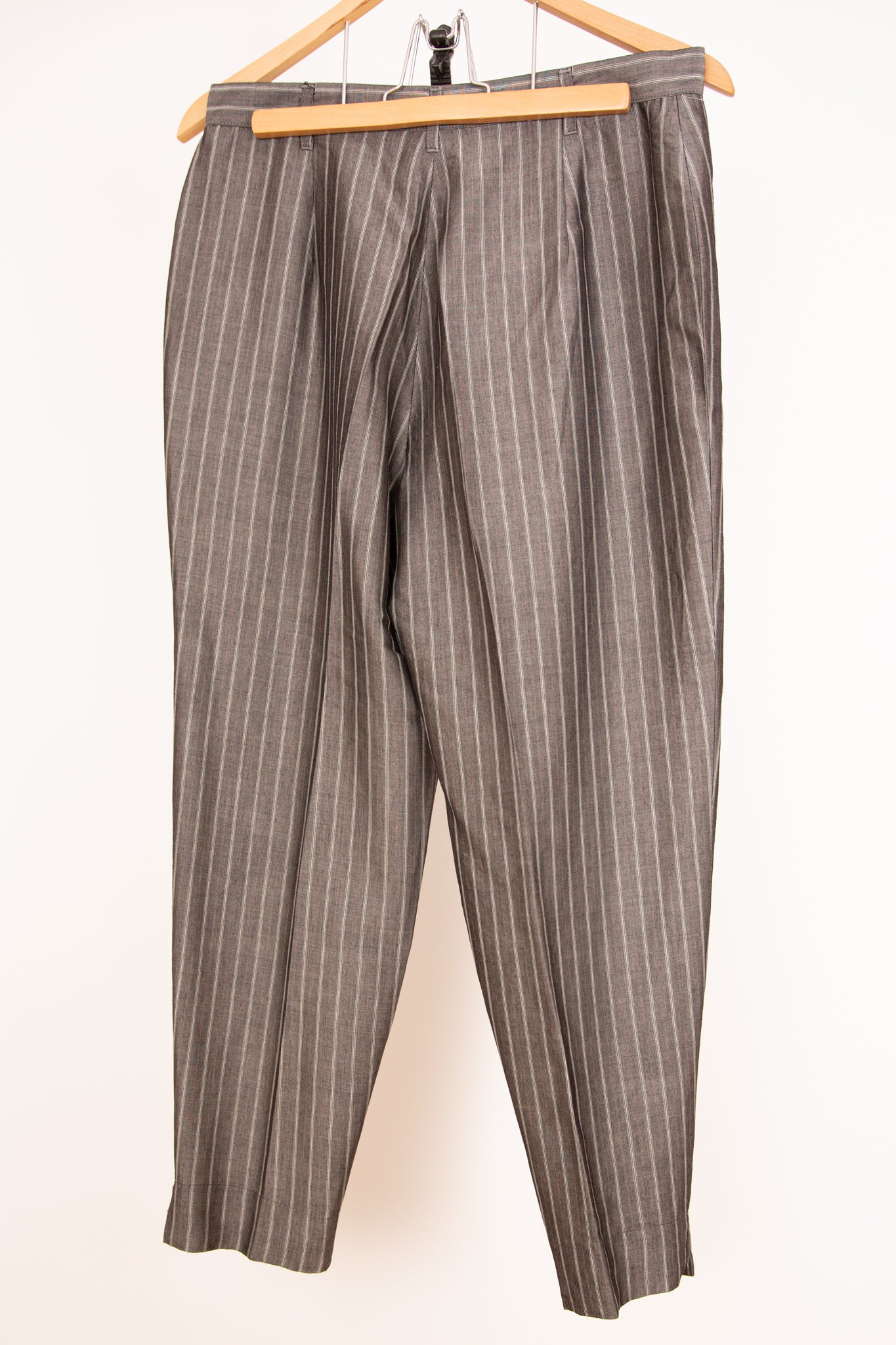 Pantalon à pinces gris 40