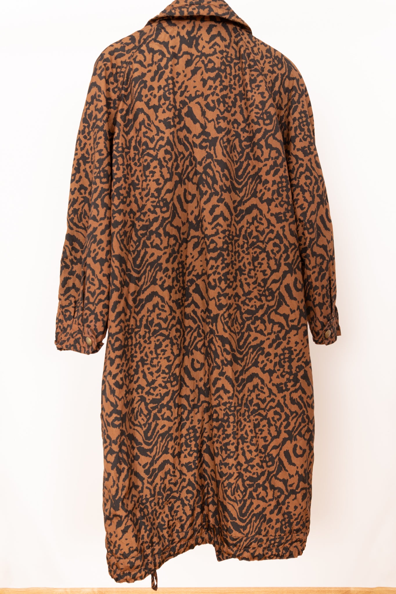 Imper marron et noir 42