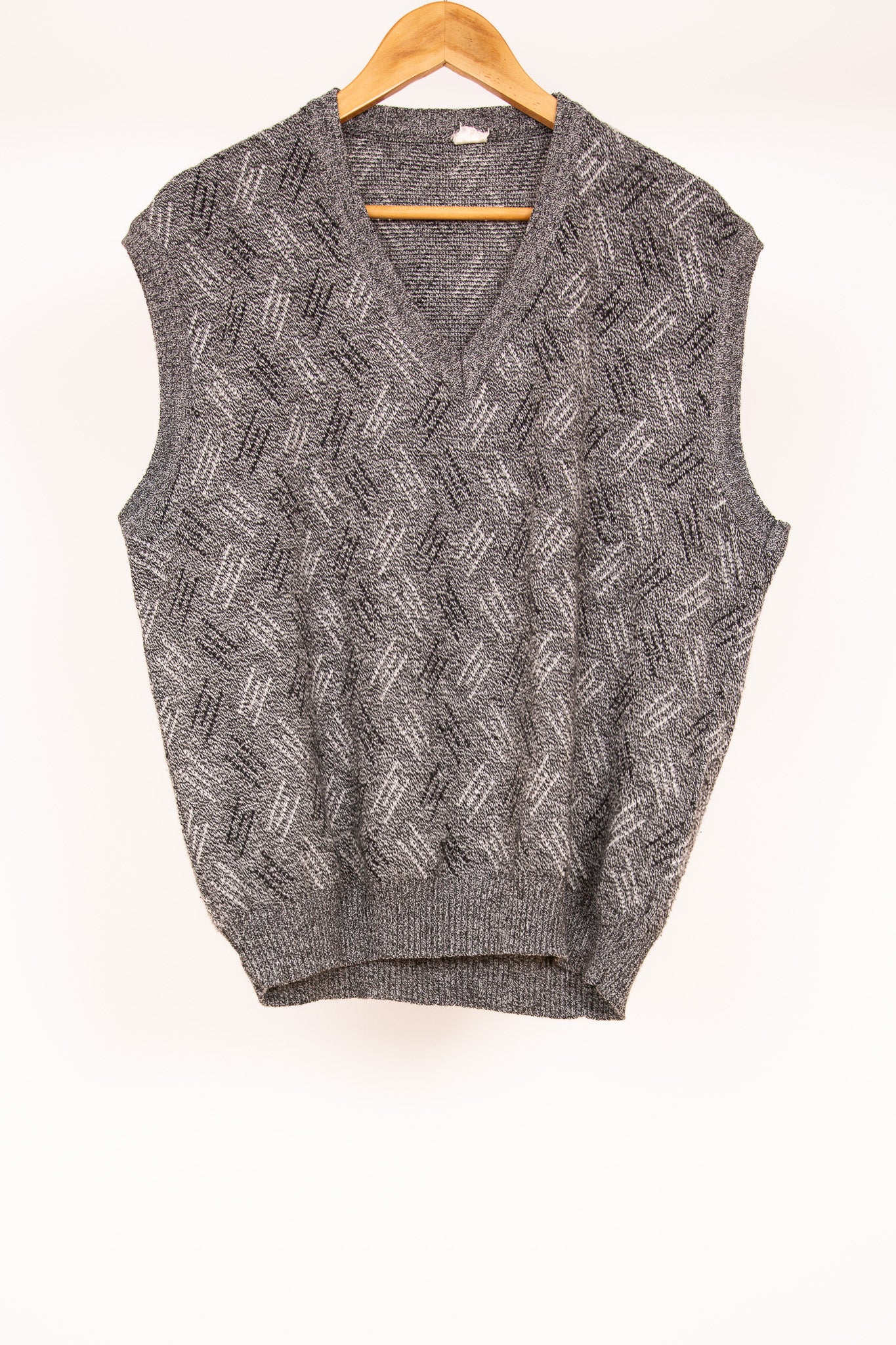 Pull sans manches gris 40