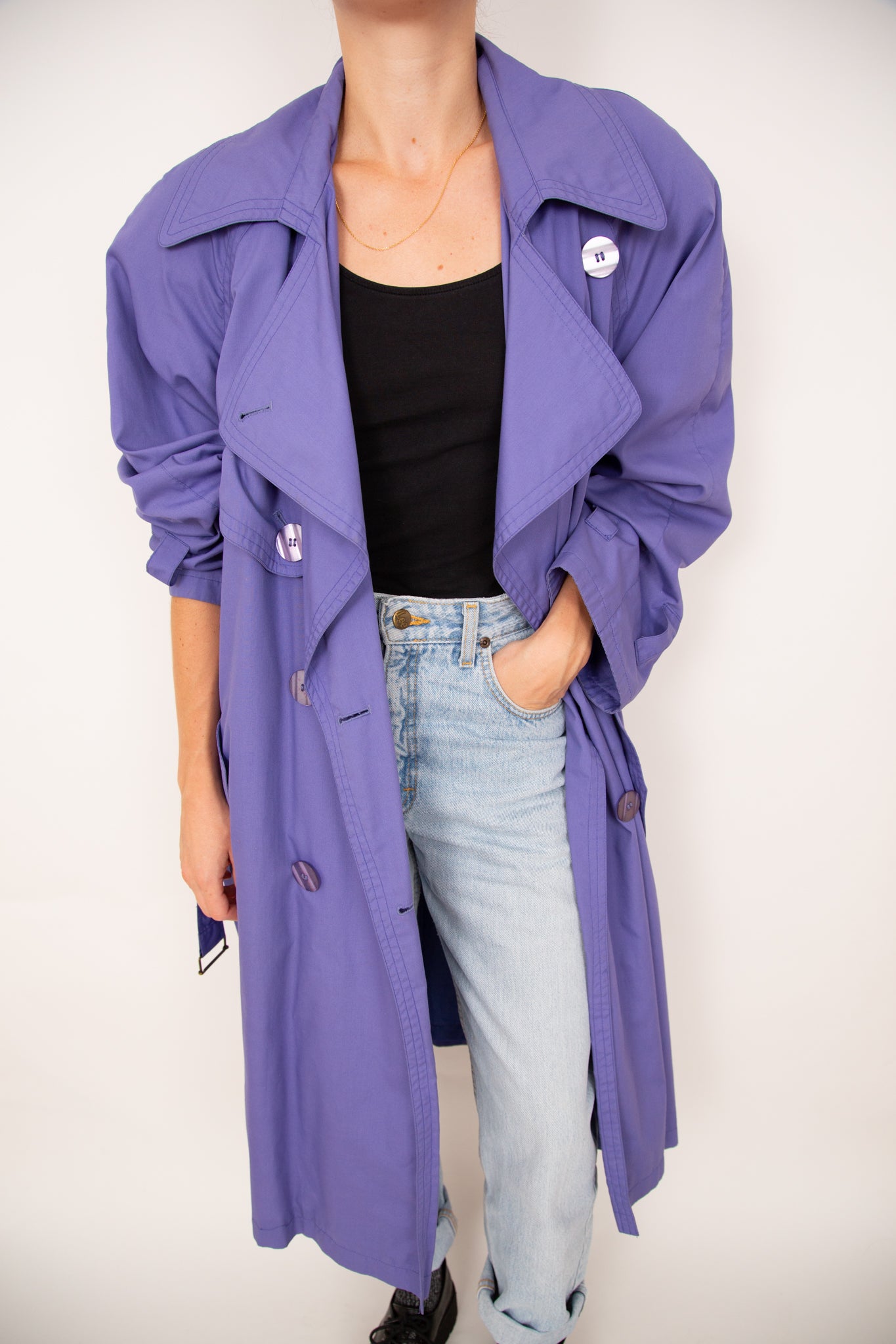 Trench mauve 42