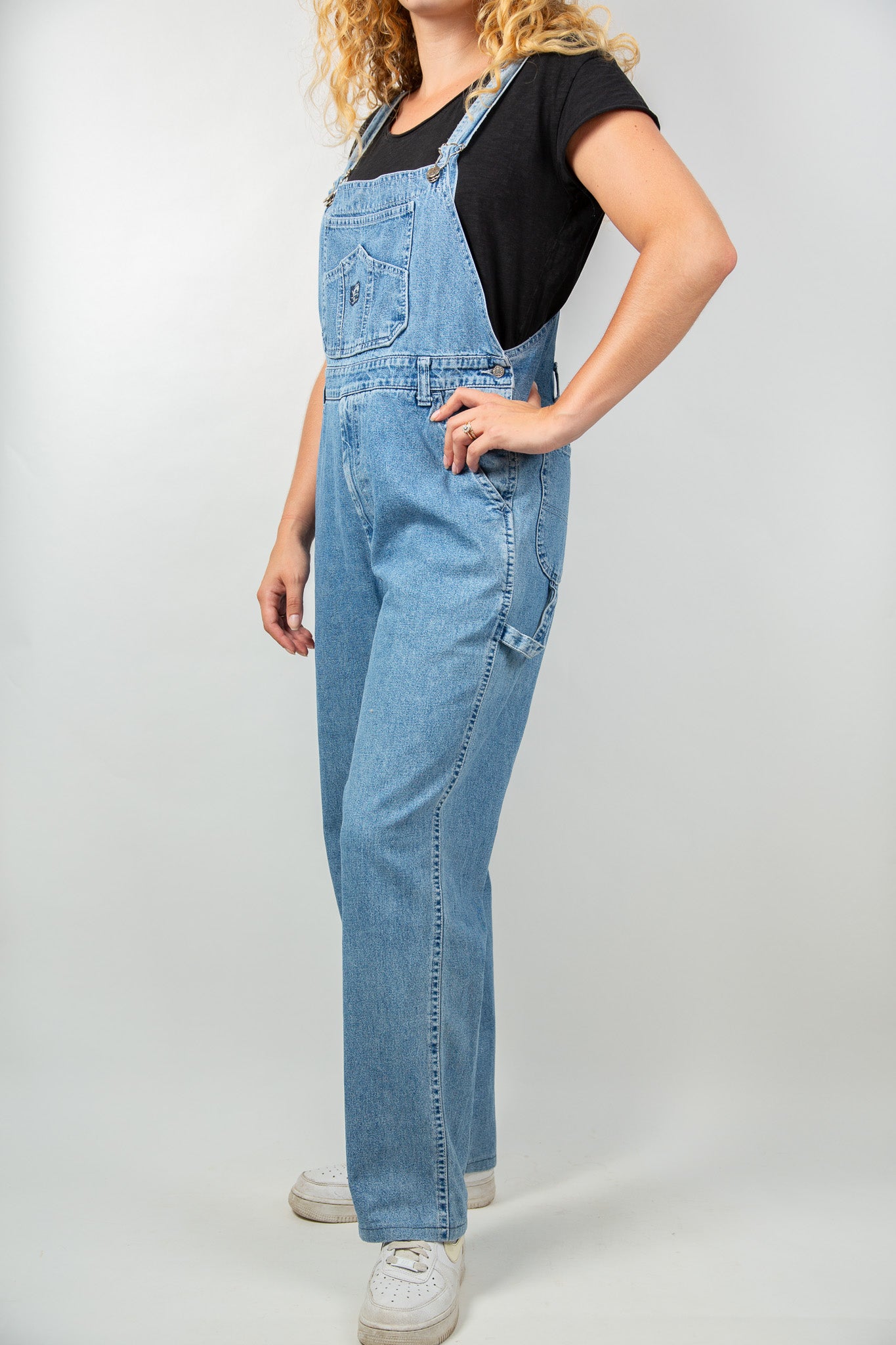 Salopette en jean Work Company bleu clair 40