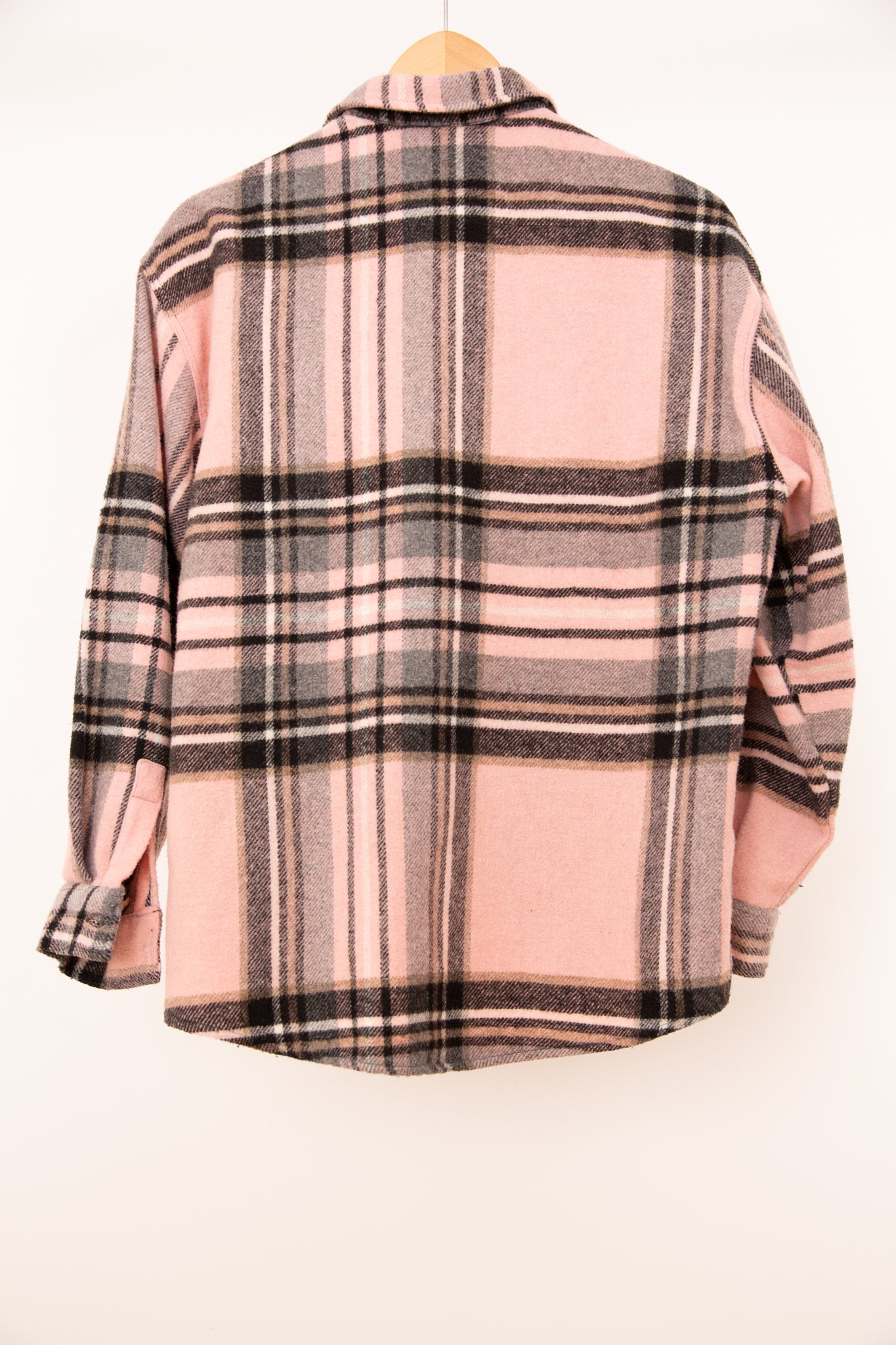 Surchemise rose et gris 36