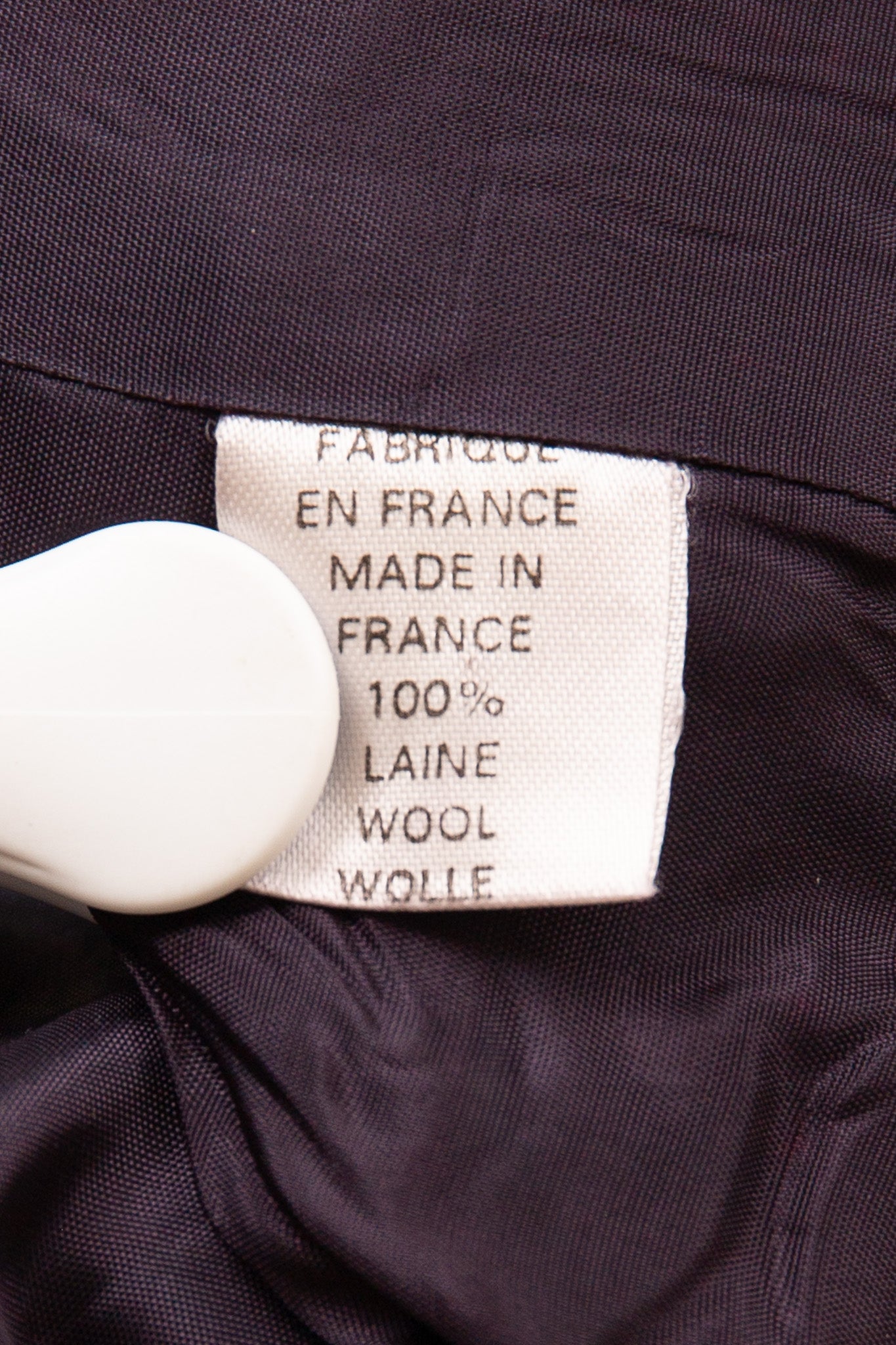 Robe bleue marine avec doublure verte 38