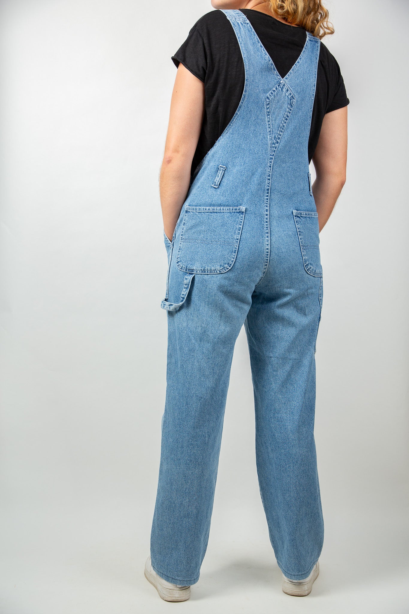 Salopette en jean Work Company bleu clair 40