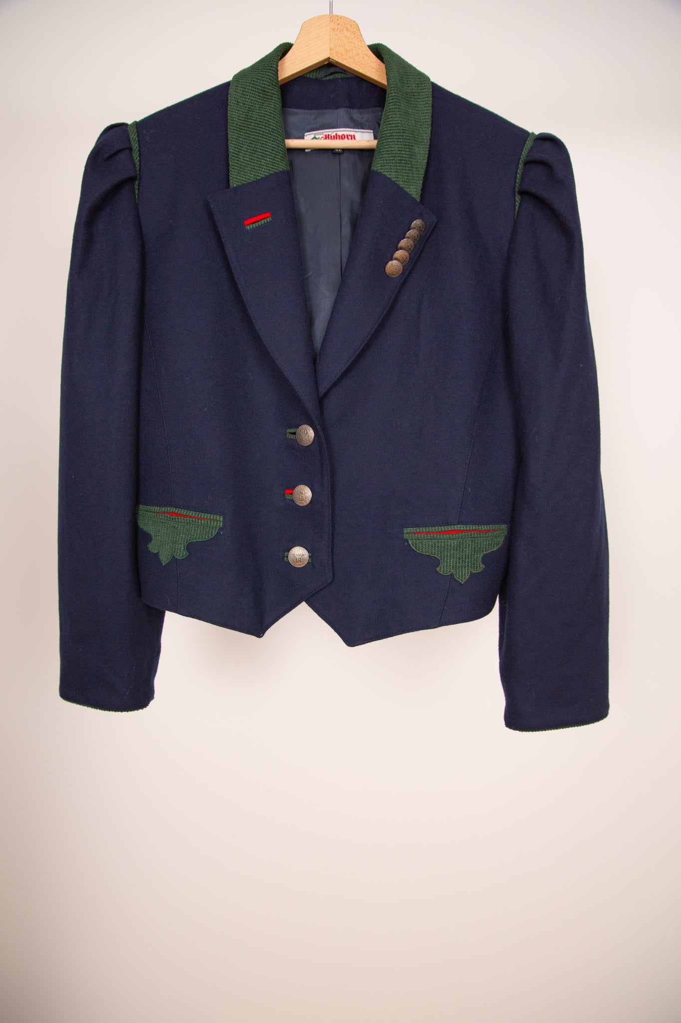 Blazer traditionnel bleu foncé 42