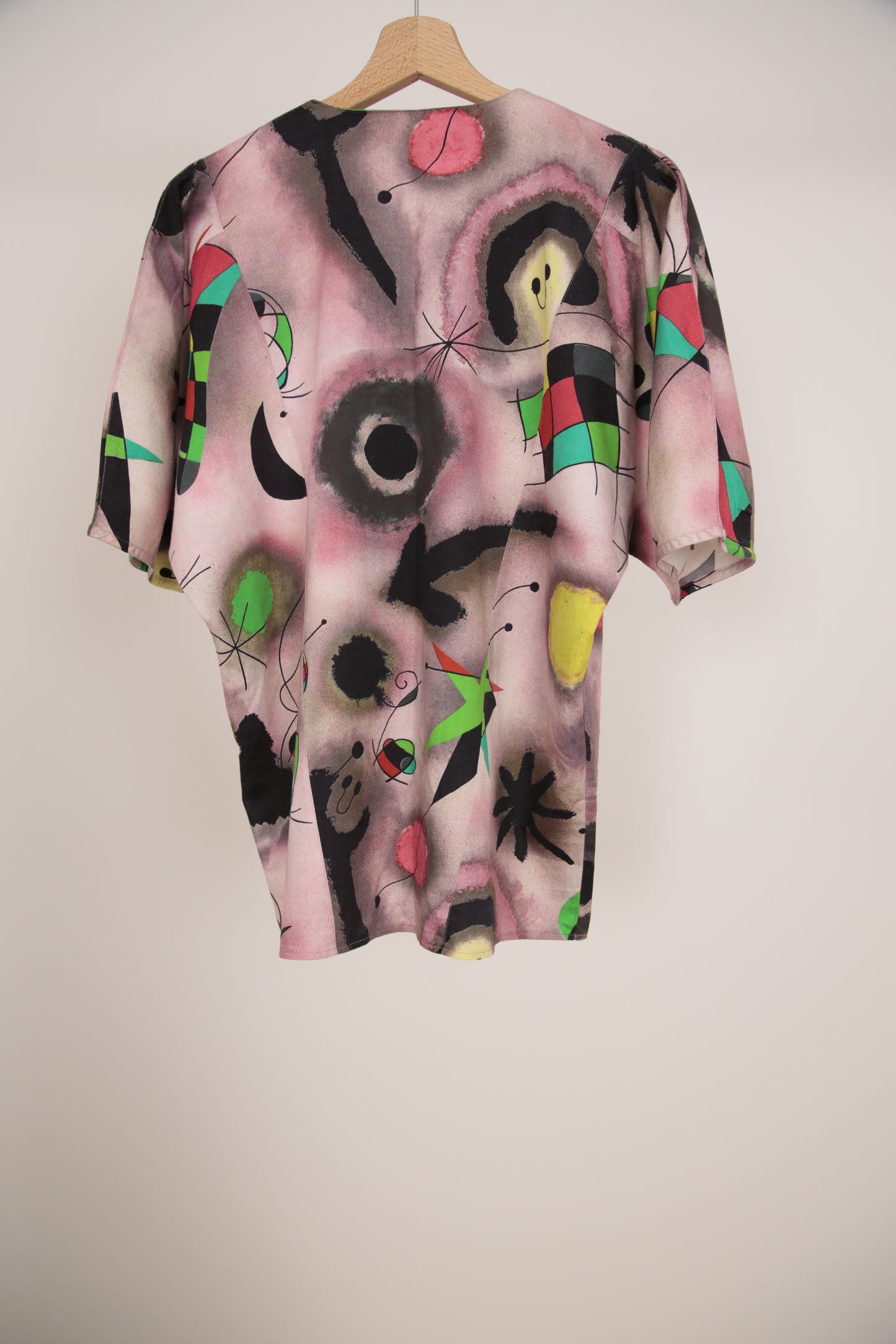Chemisier abstrait multicolore 40