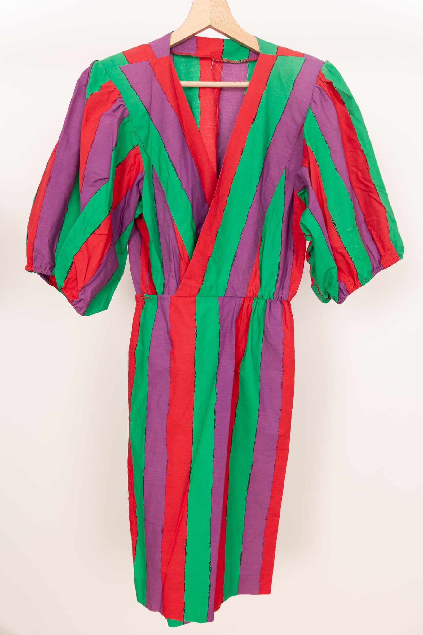 Robe à rayures colorées 36