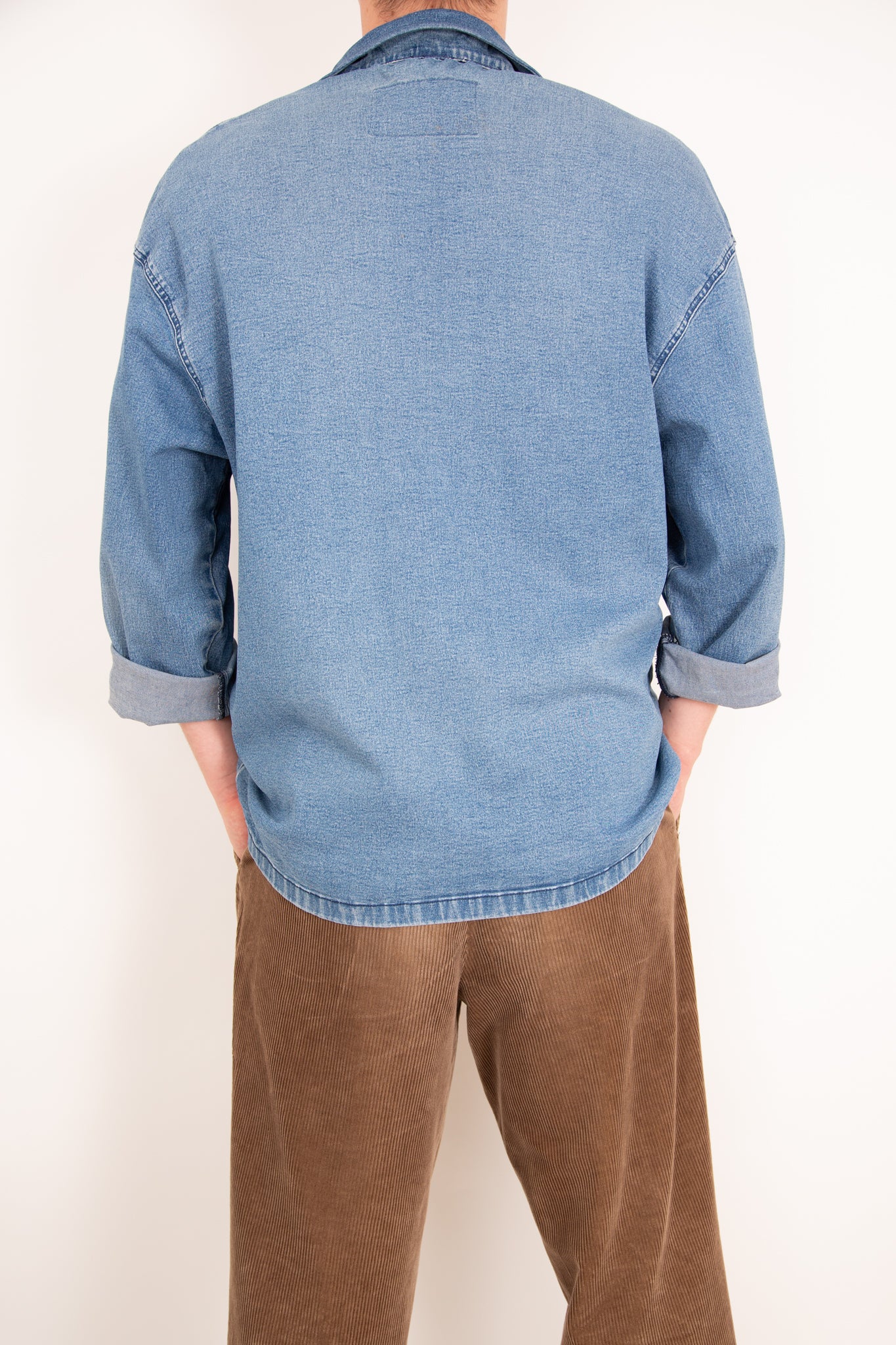 Veste en jean droite 46