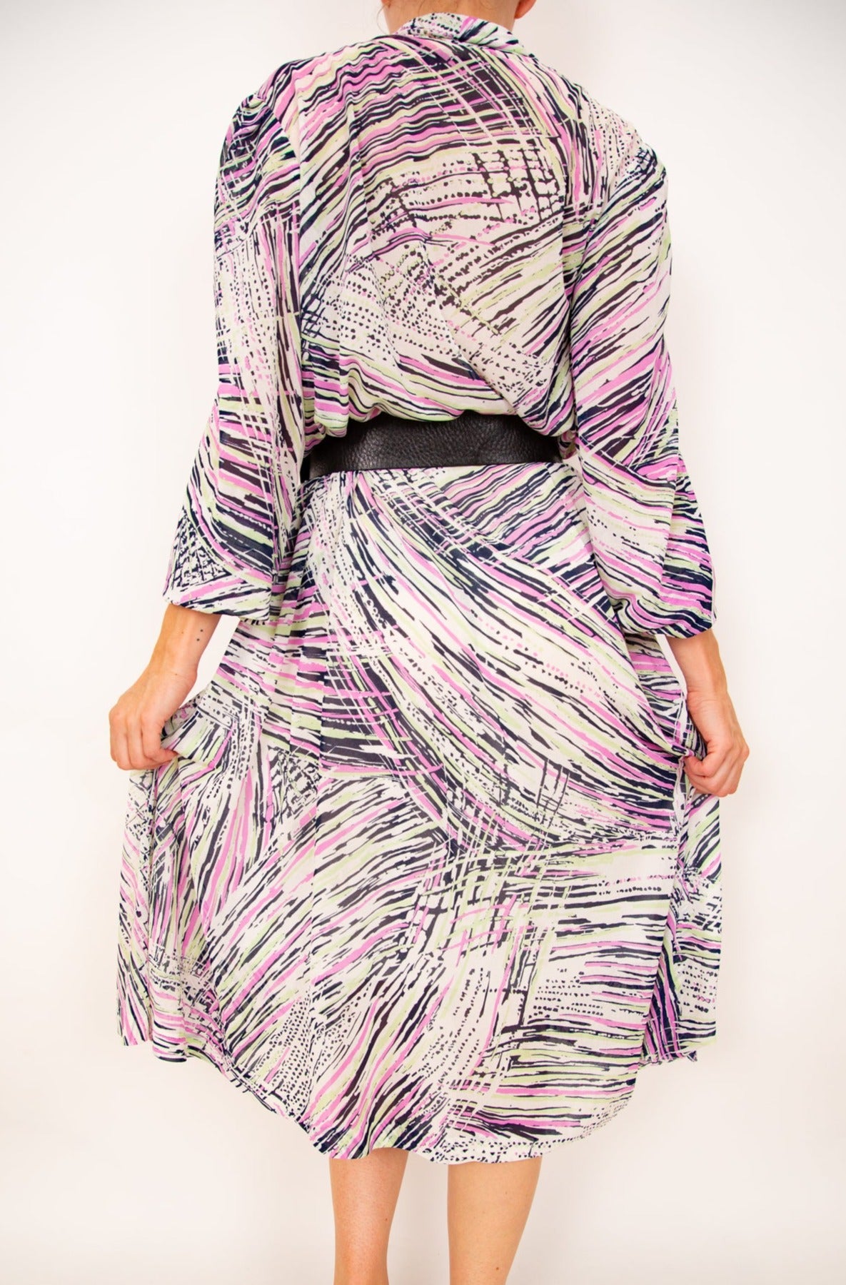 Robe lavallière pastel 42