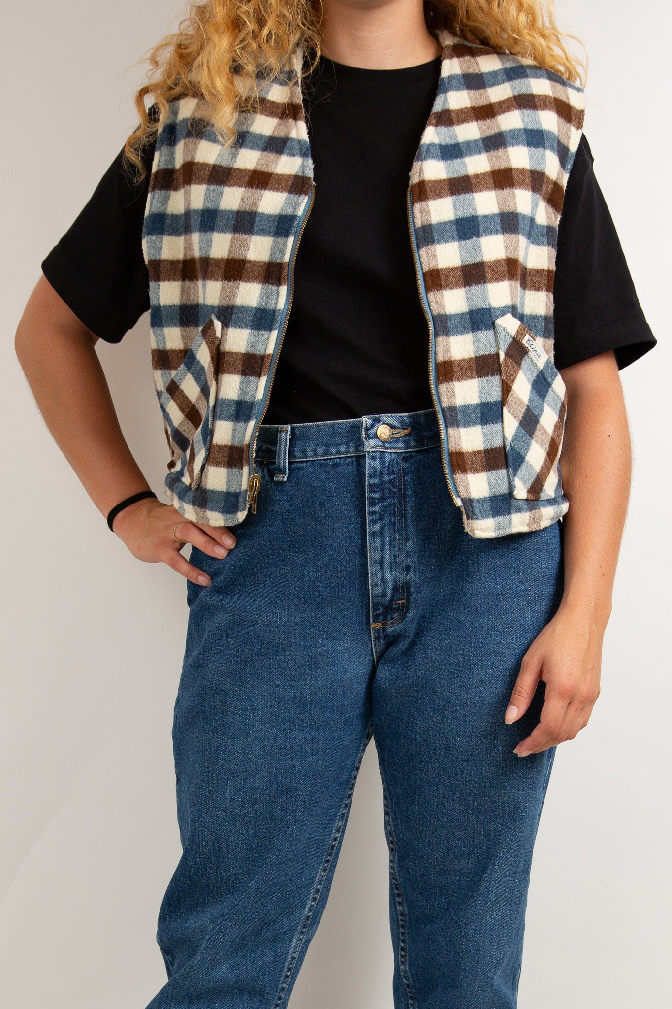 Gilet sans manches réversible 40