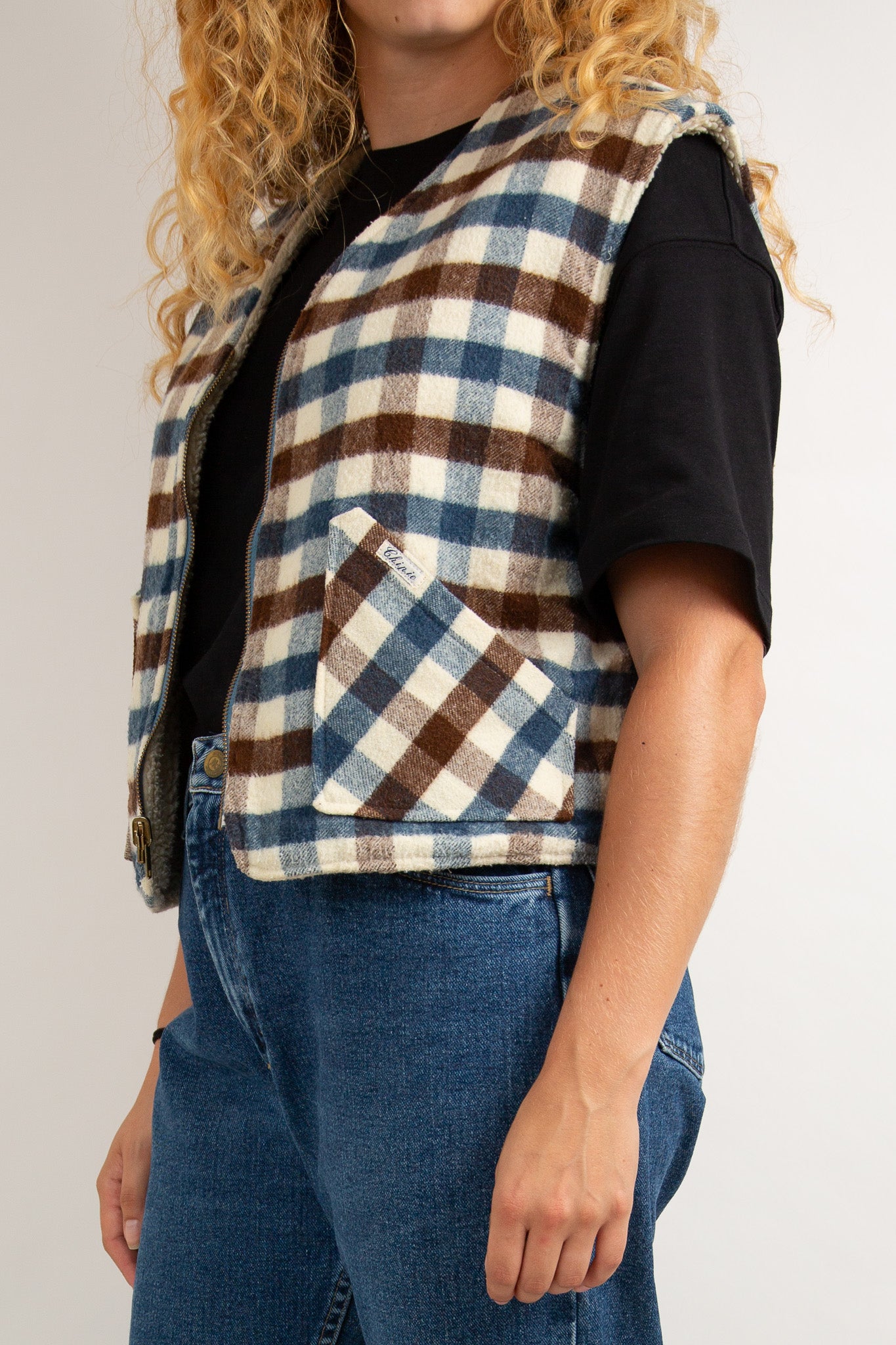 Gilet sans manches réversible 40