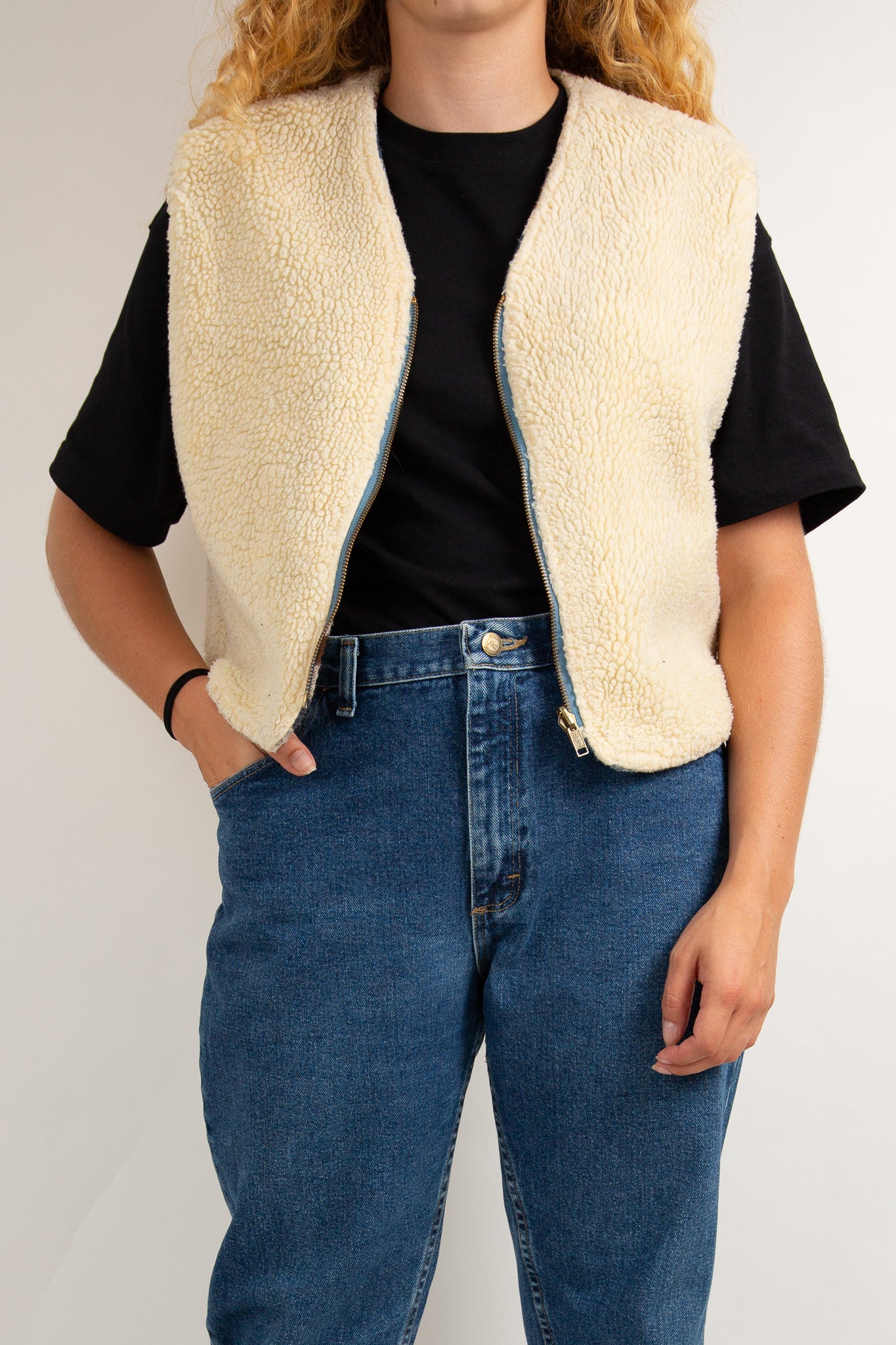 Gilet sans manches réversible 40