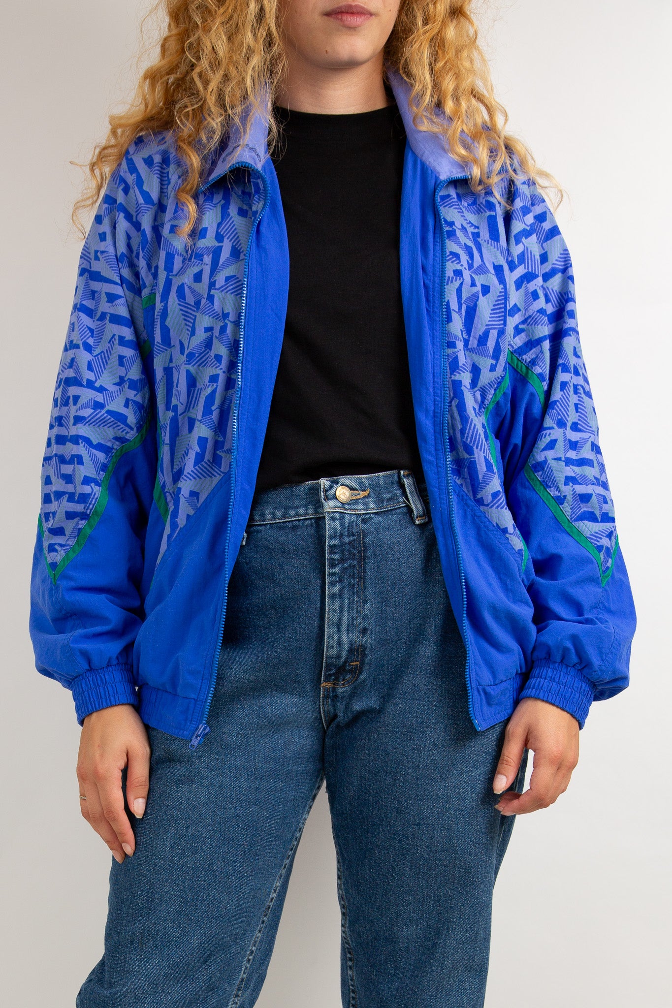 Veste de sport Lotto bleu et vert 38
