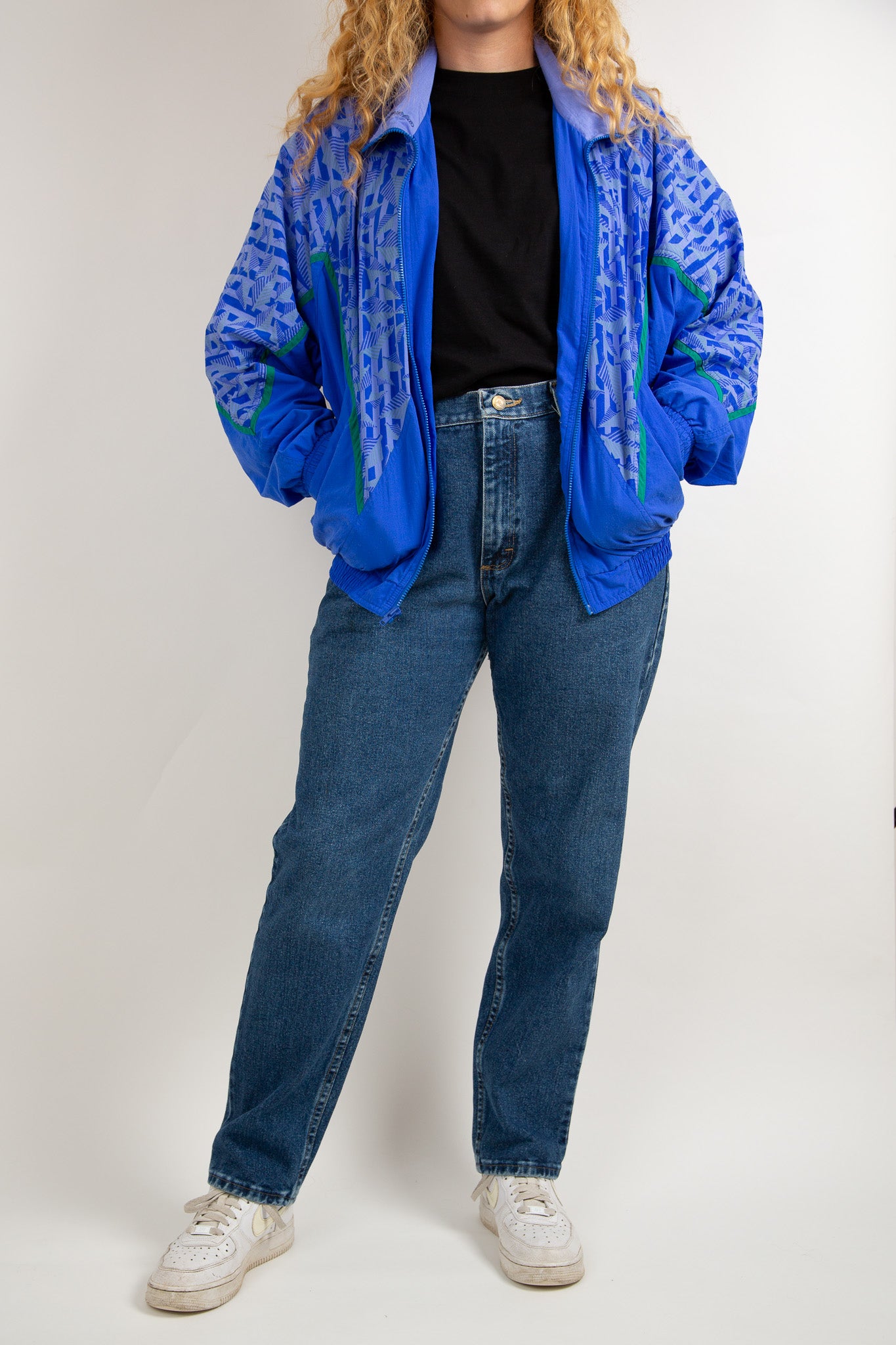Veste de sport Lotto bleu et vert 38