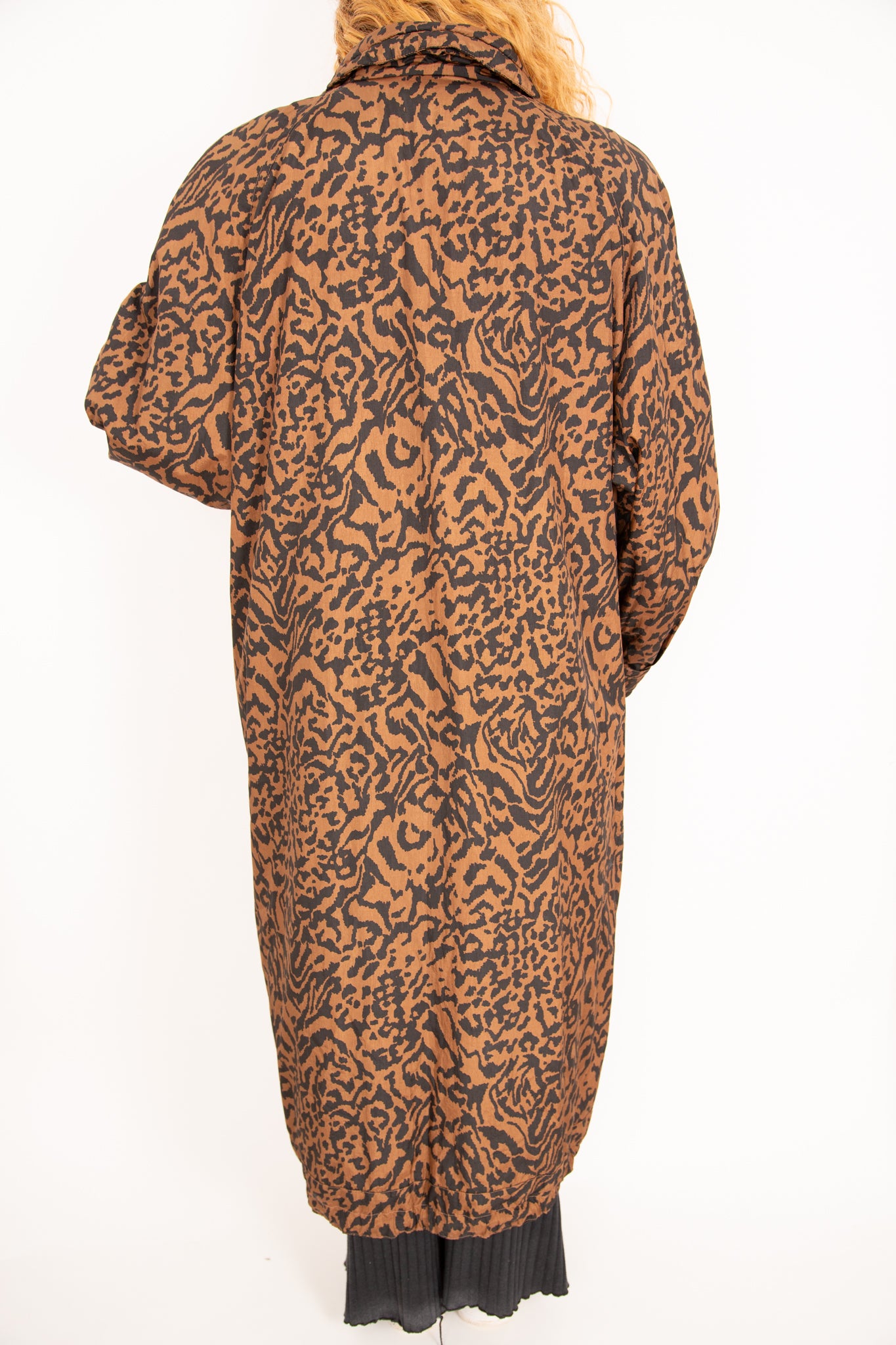 Imper marron et noir 42