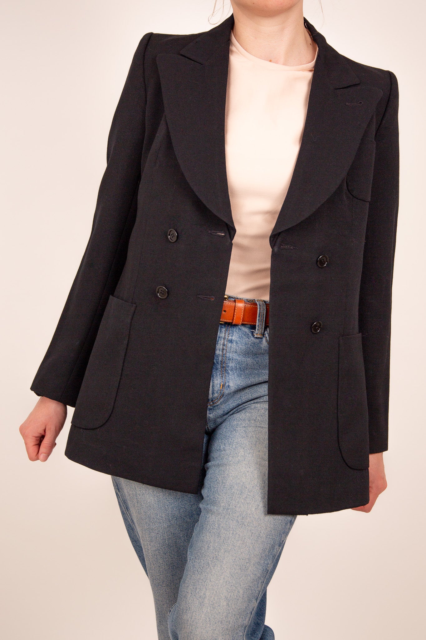 Blazer noir Janine Timbaut 38