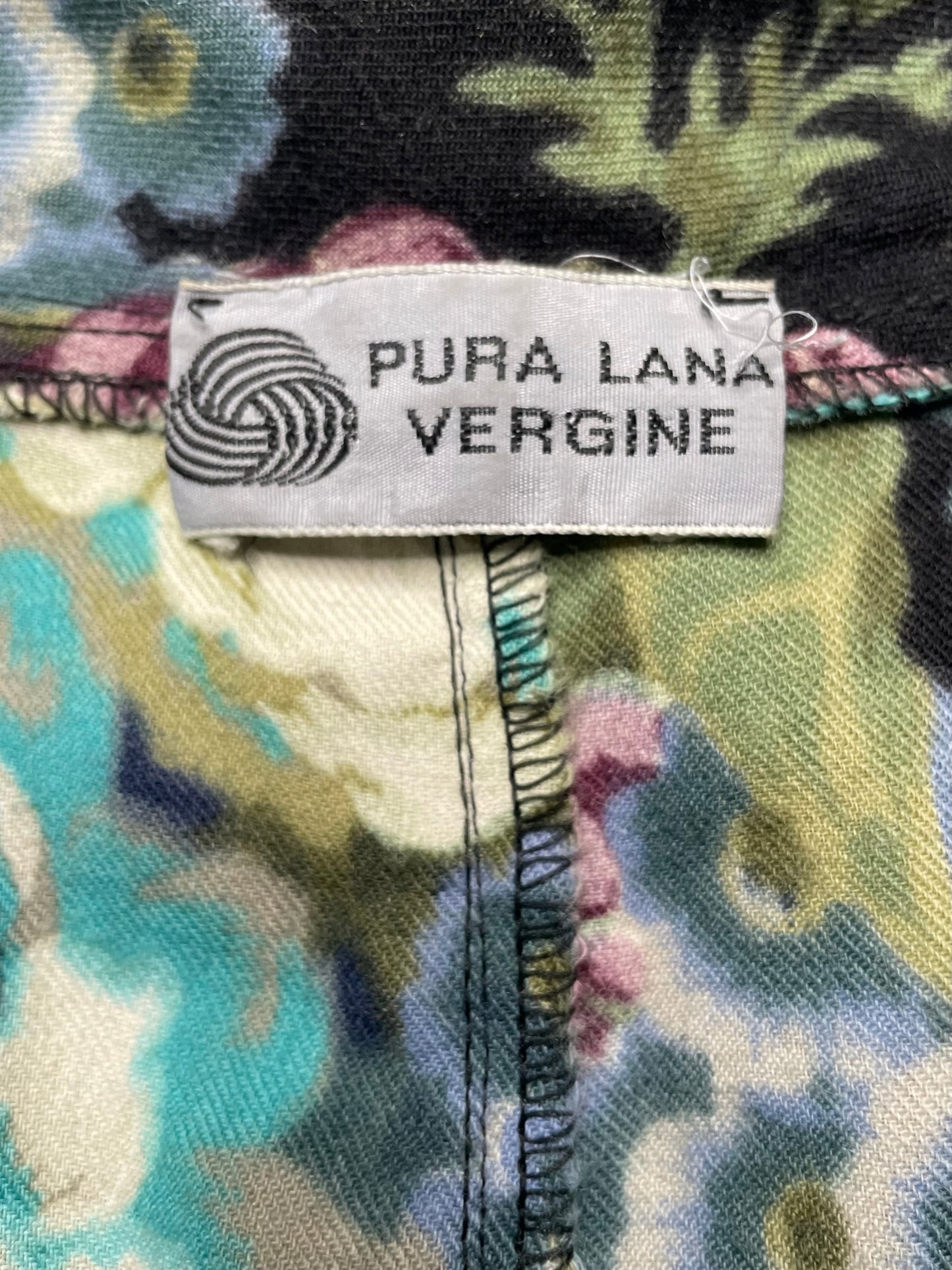 Combinaison florale en laine 38