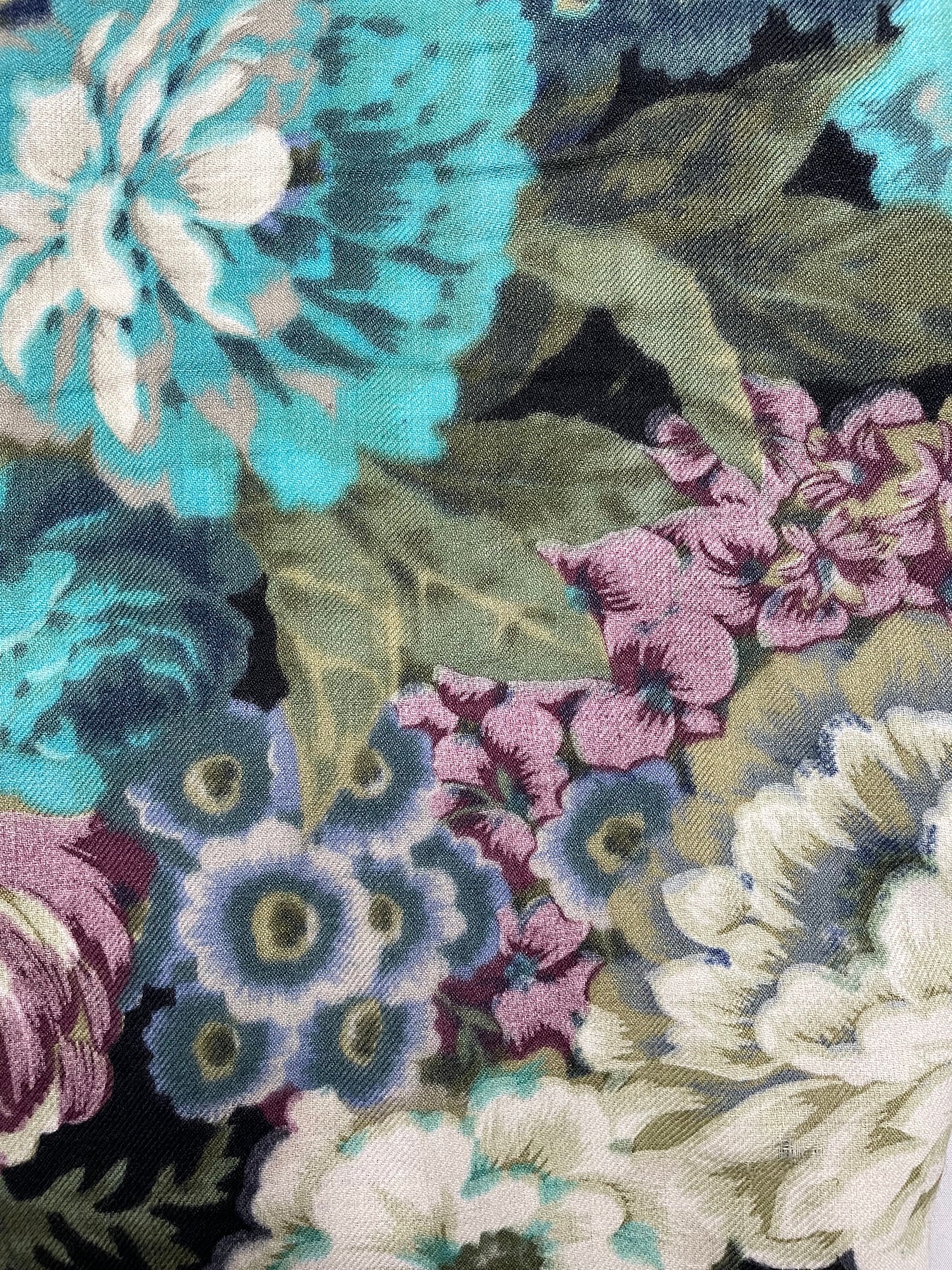 Combinaison florale en laine 38